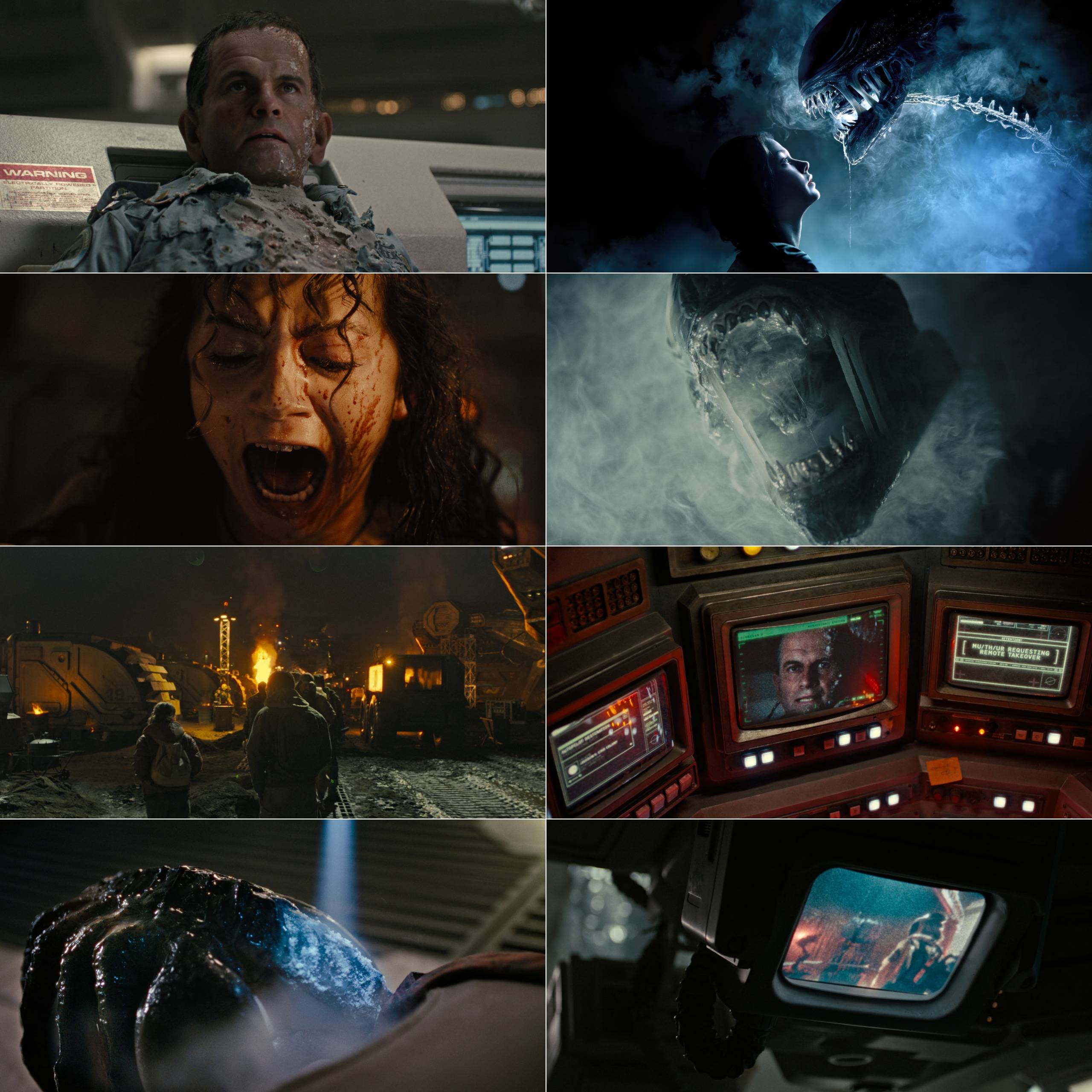 Alien Romulus (2024) (Hindi + English) Dual Audio Hollywood Movie HD ESub Screenshot