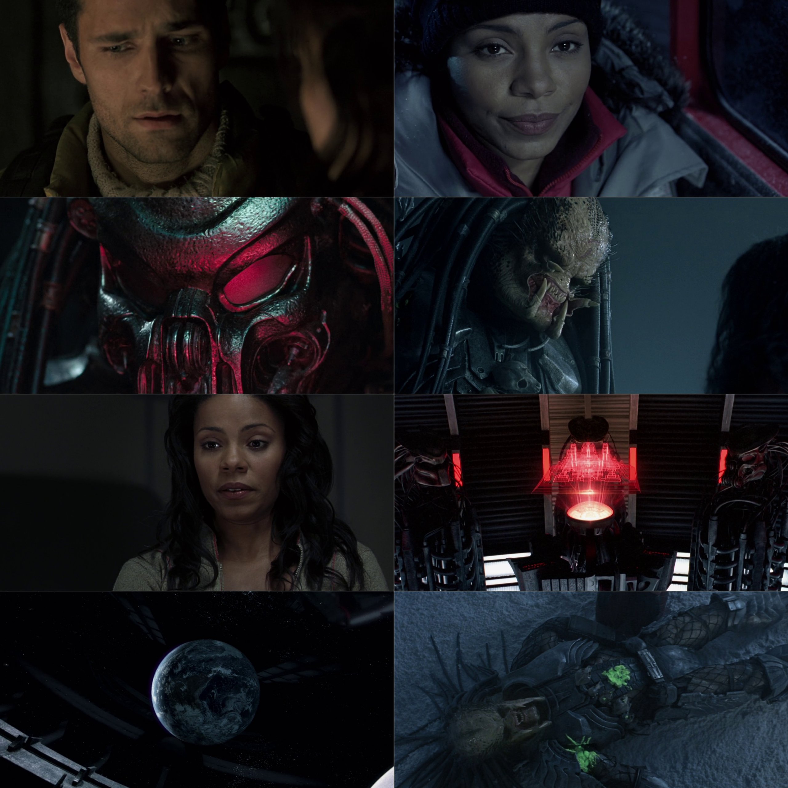 Alien Vs Predator (2004) (Hindi + English) Dual Audio Hollywood Movie BluRay HD ESub Screenshot