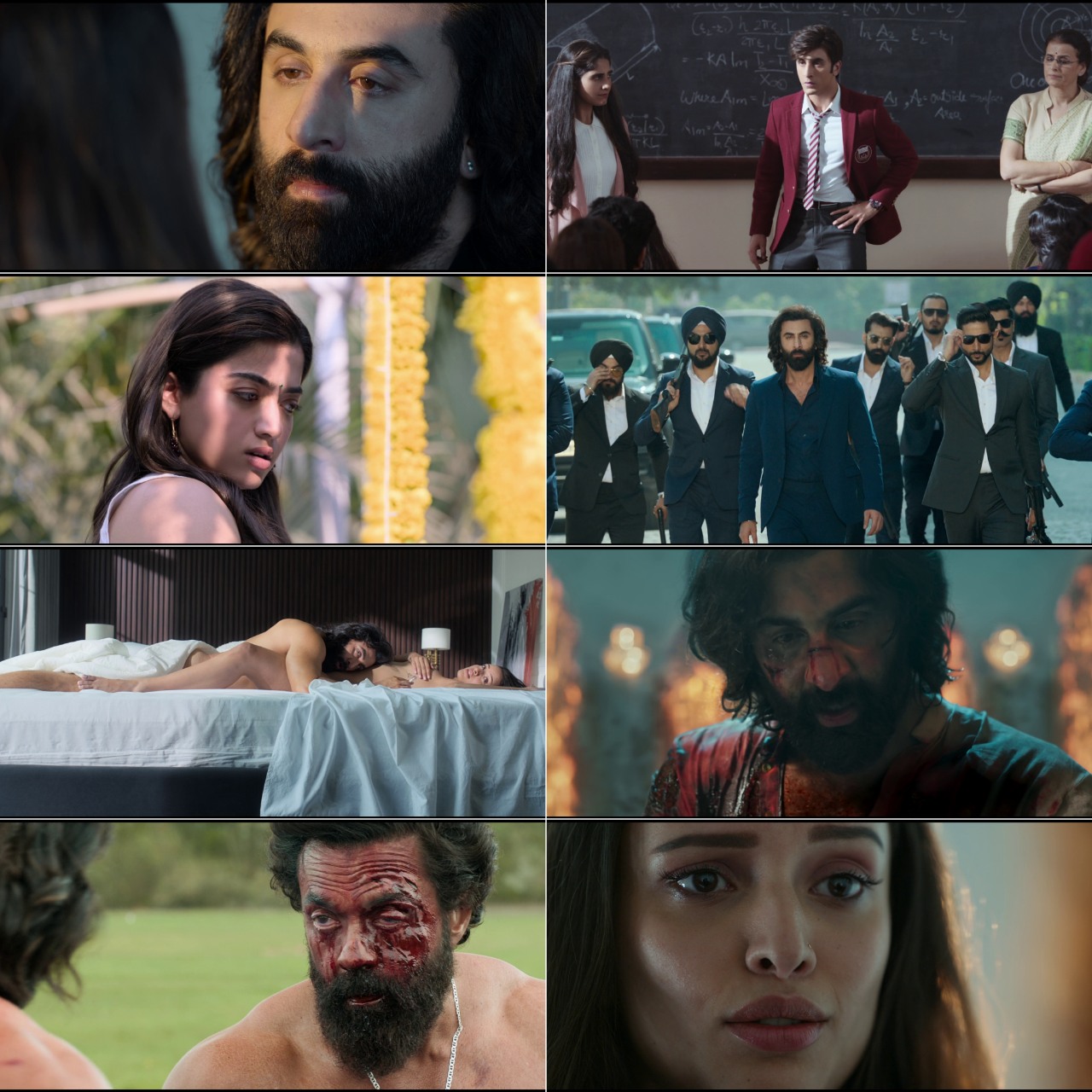 Animal (2023) Bollywood Hindi Full Movie HD 480p 720p 1080p 2160p(4k) ESub Screenshot