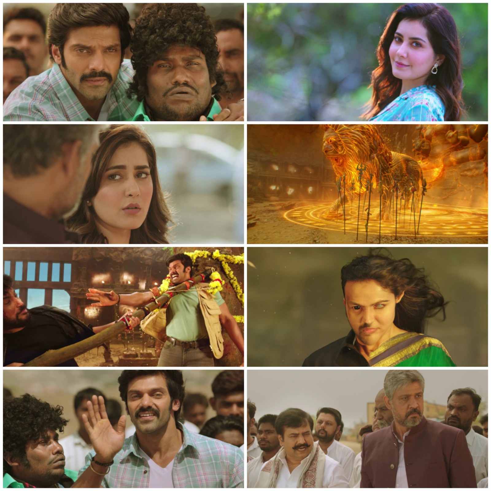 Aranmanai 3 (2021) {Hindi + Tamil} Dual Audio UnCut Movie HD ESub Screenshot