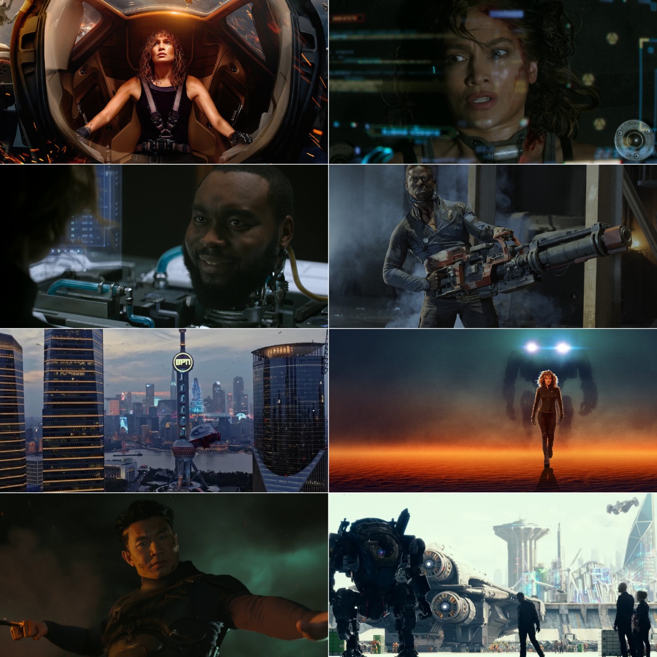 Atlas (2024) {Hindi + English} Dual Audio Movie HD ESub Screenshot