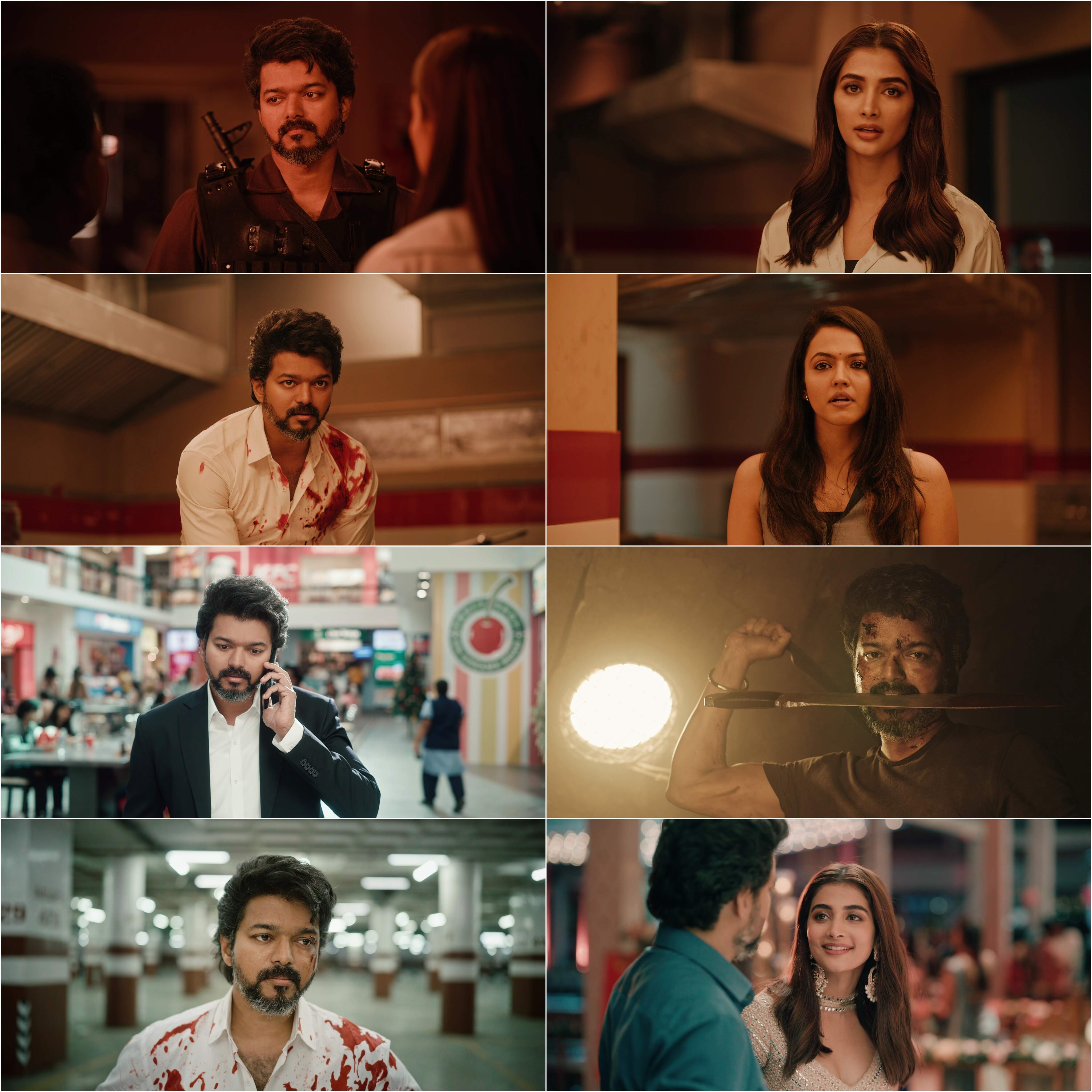 Beast (RAW) (2022) (Hindi + Tamil) Dual Audio UnCut South Movie HD ESub Screenshot