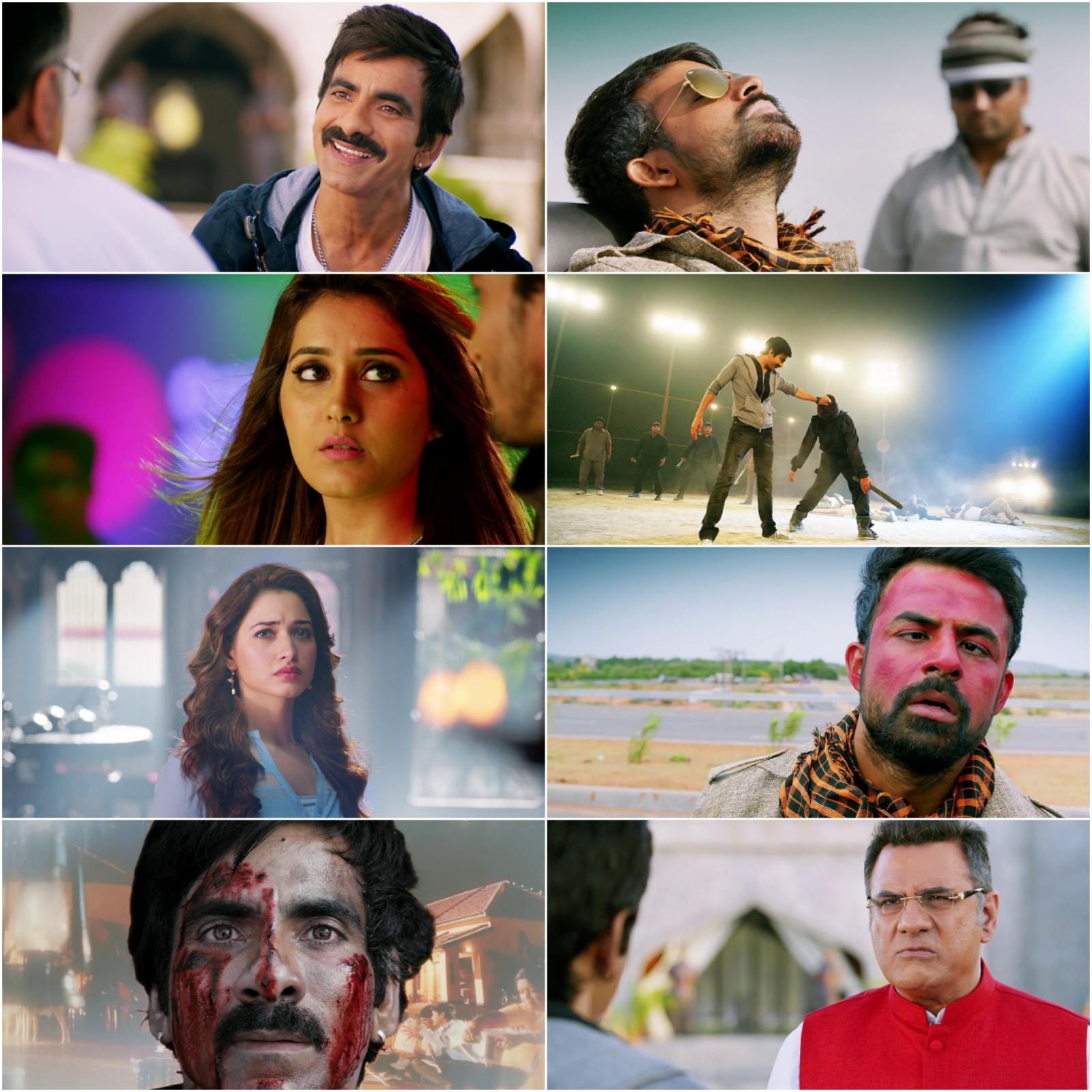 Bengal Tiger (2015) {Hindi + Telugu} Dual Audio UnCut Movie HD ESub Screenshot