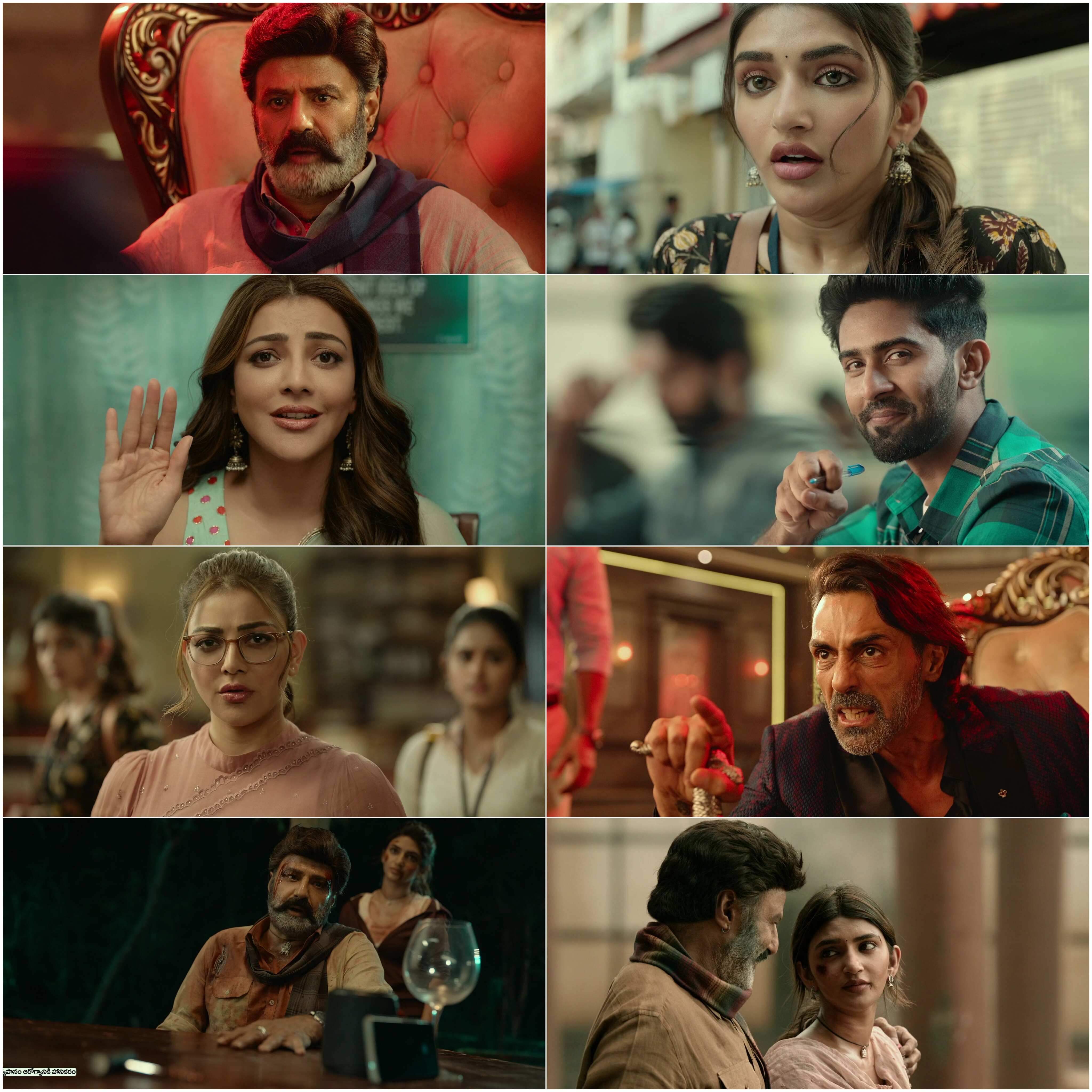 Bhagavanth Kesari (2023) (Hindi + Telugu) Dual Audio UnCut South Movie HD ESub Screenshot