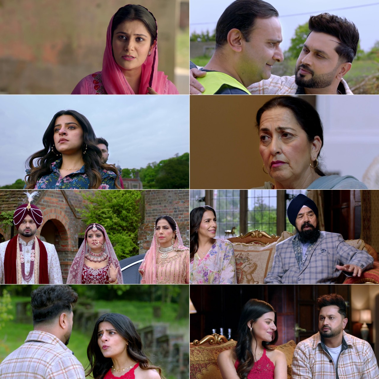 Bina Band Chal England (2023) Punjabi Movie HD ESub Screenshot