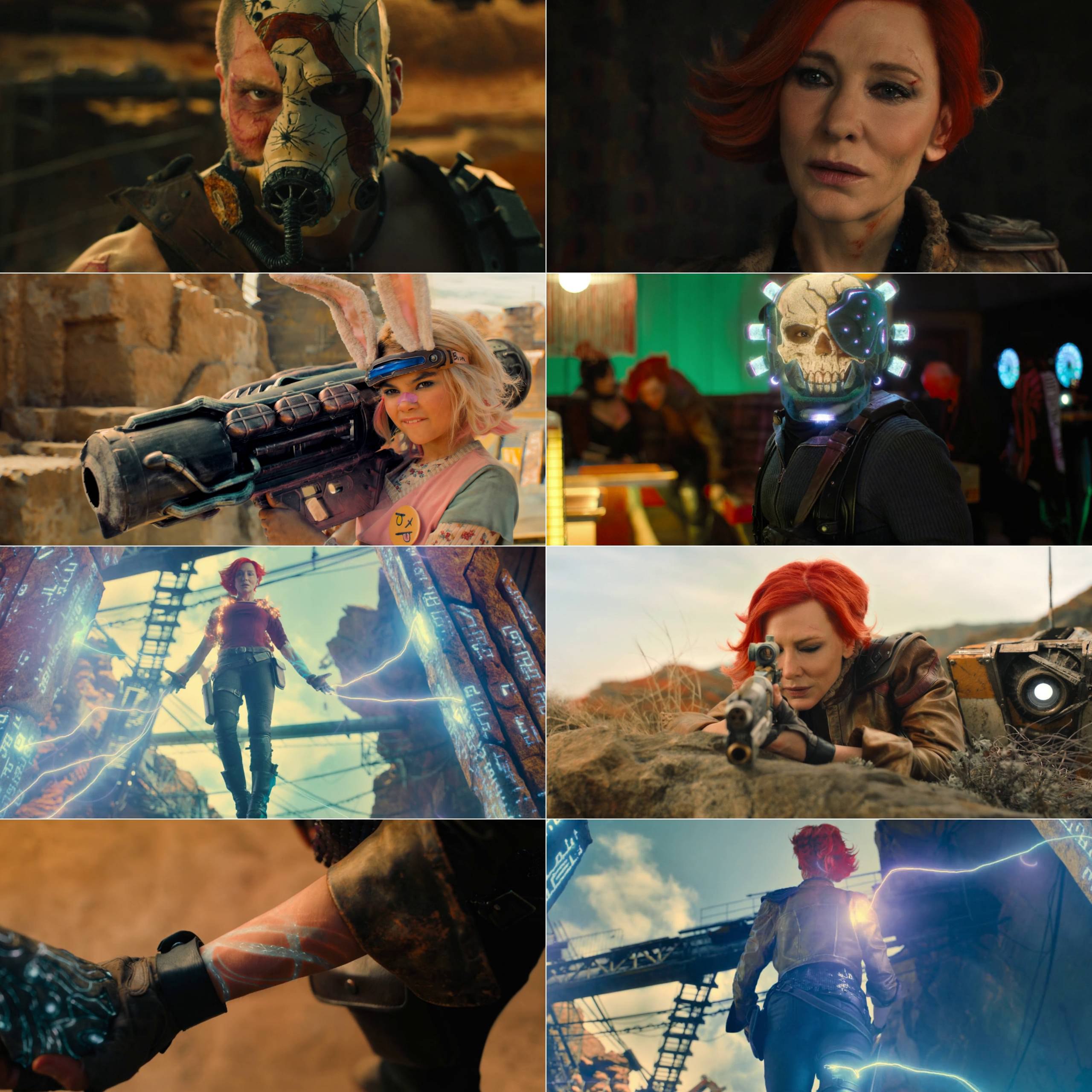 Borderlands (2024) (Hindi + English) Dual Audio Hollywood Movie HD ESub Screenshot