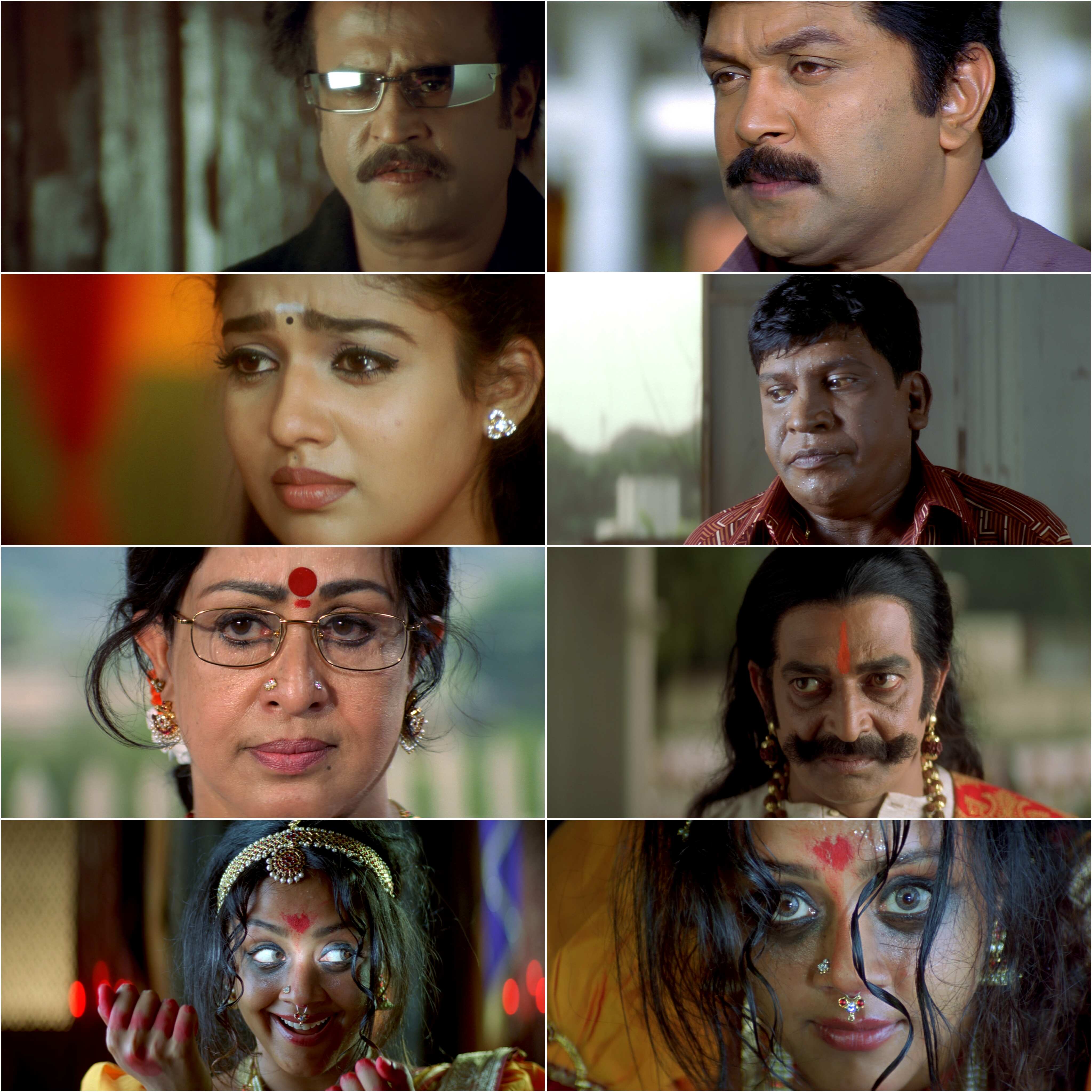 Chandramukhi (2005) (Hindi + Tamil) Dual Audio UnCut South Movie BluRay HD ESub Screenshot