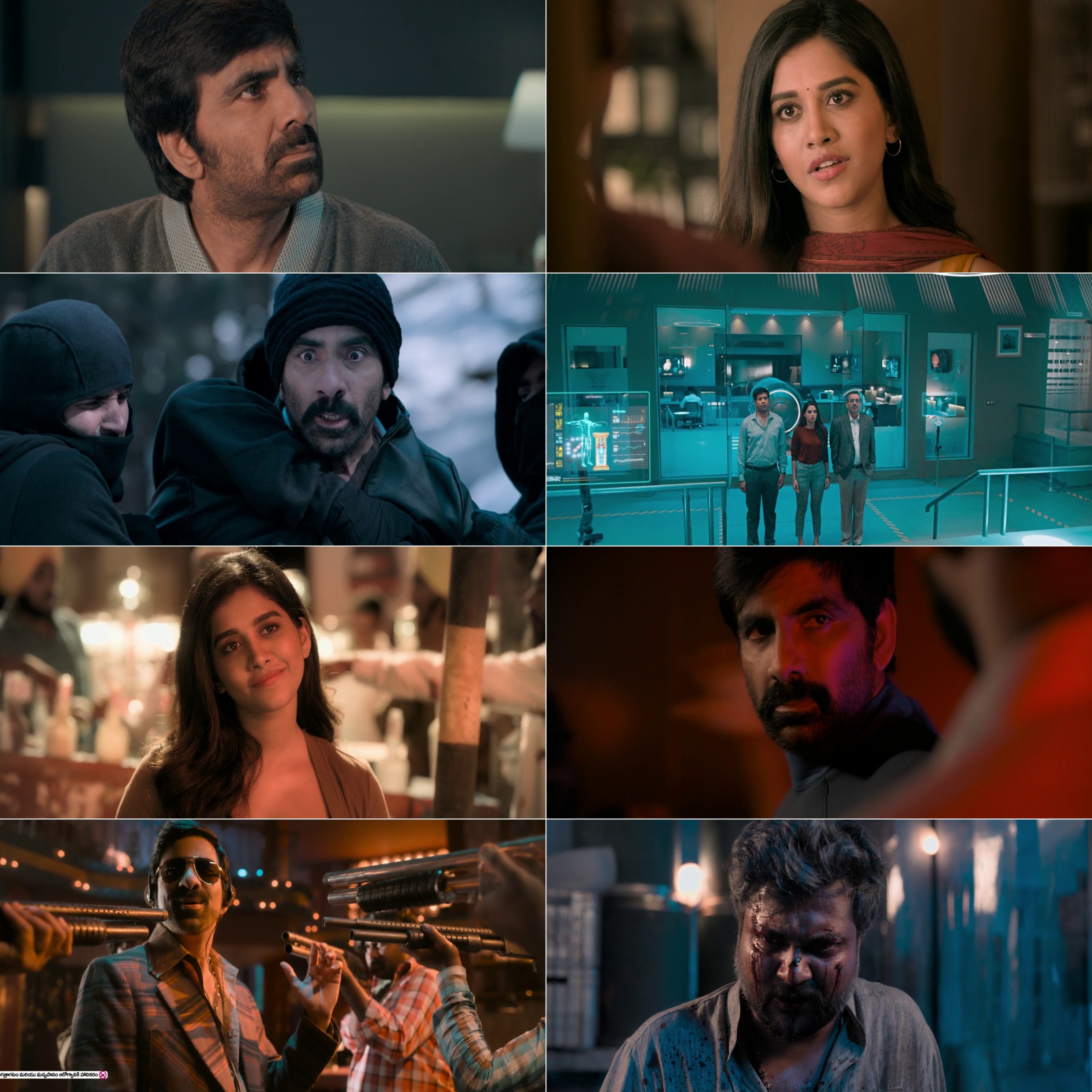 Disco Raja (2020) (Hindi HQ + Telugu) Dual Audio UnCut South Movie HD ESub Screenshot