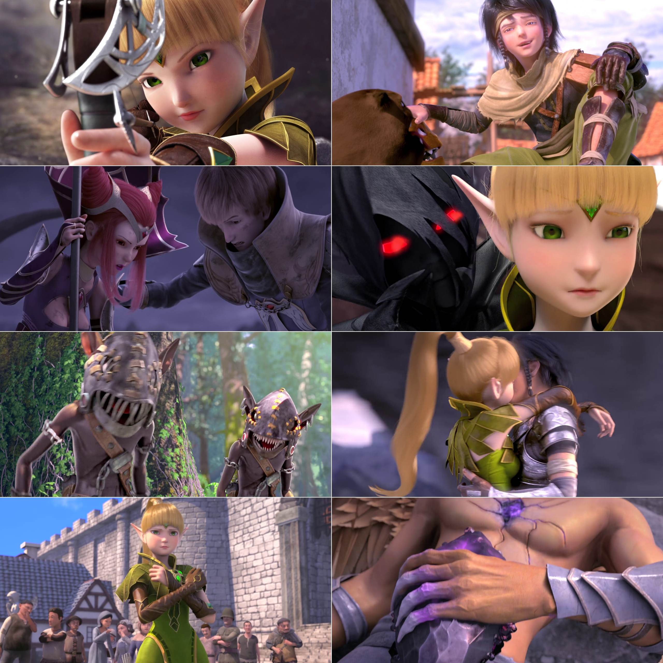 Dragon Nest - Warriors Dawn (2014) (Hindi + English) Dual Audio Animated Movie BluRay HD ESub Screenshot