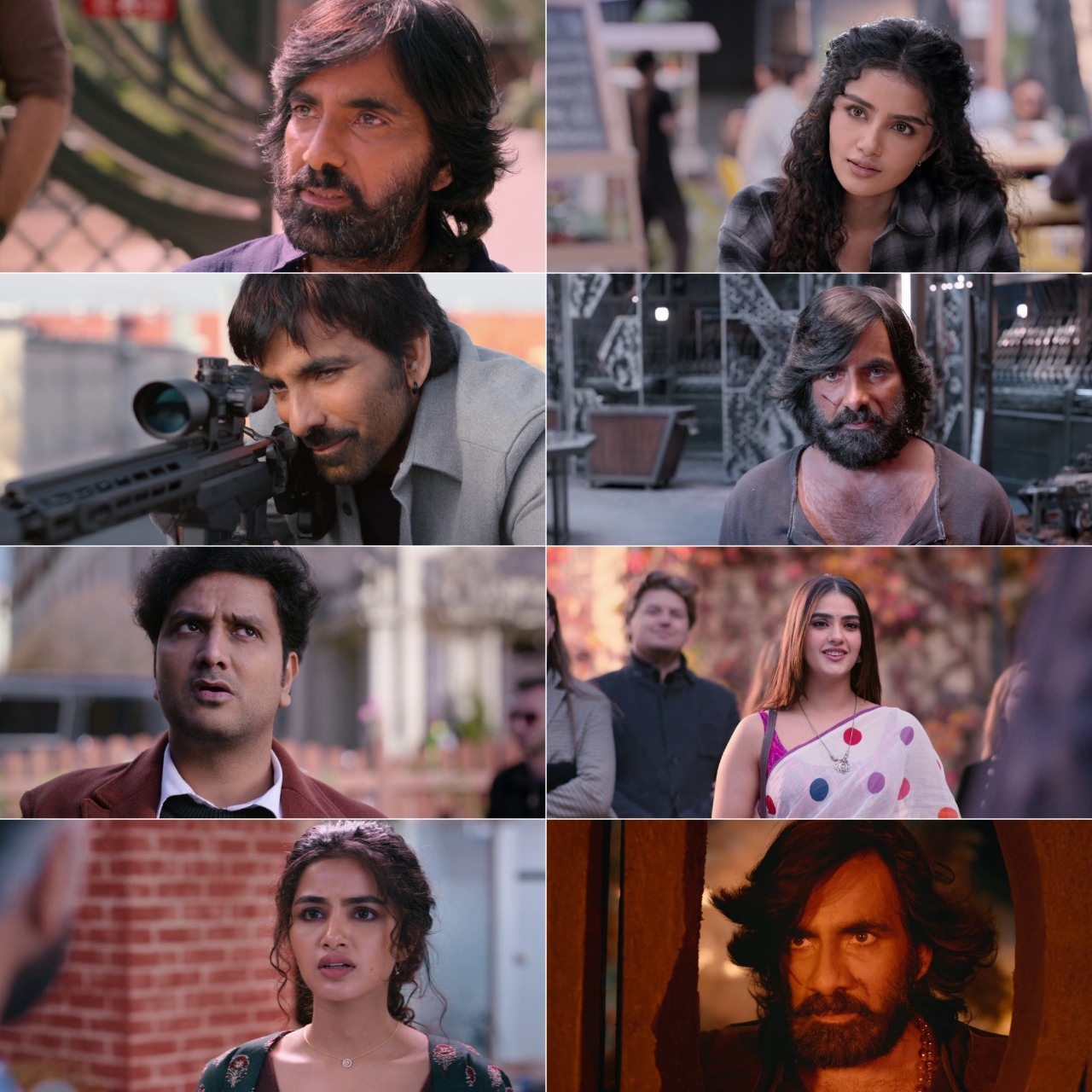 Eagle (2024) (Hindi + Telugu) Dual Audio UnCut South Movie HD ESub Screenshot