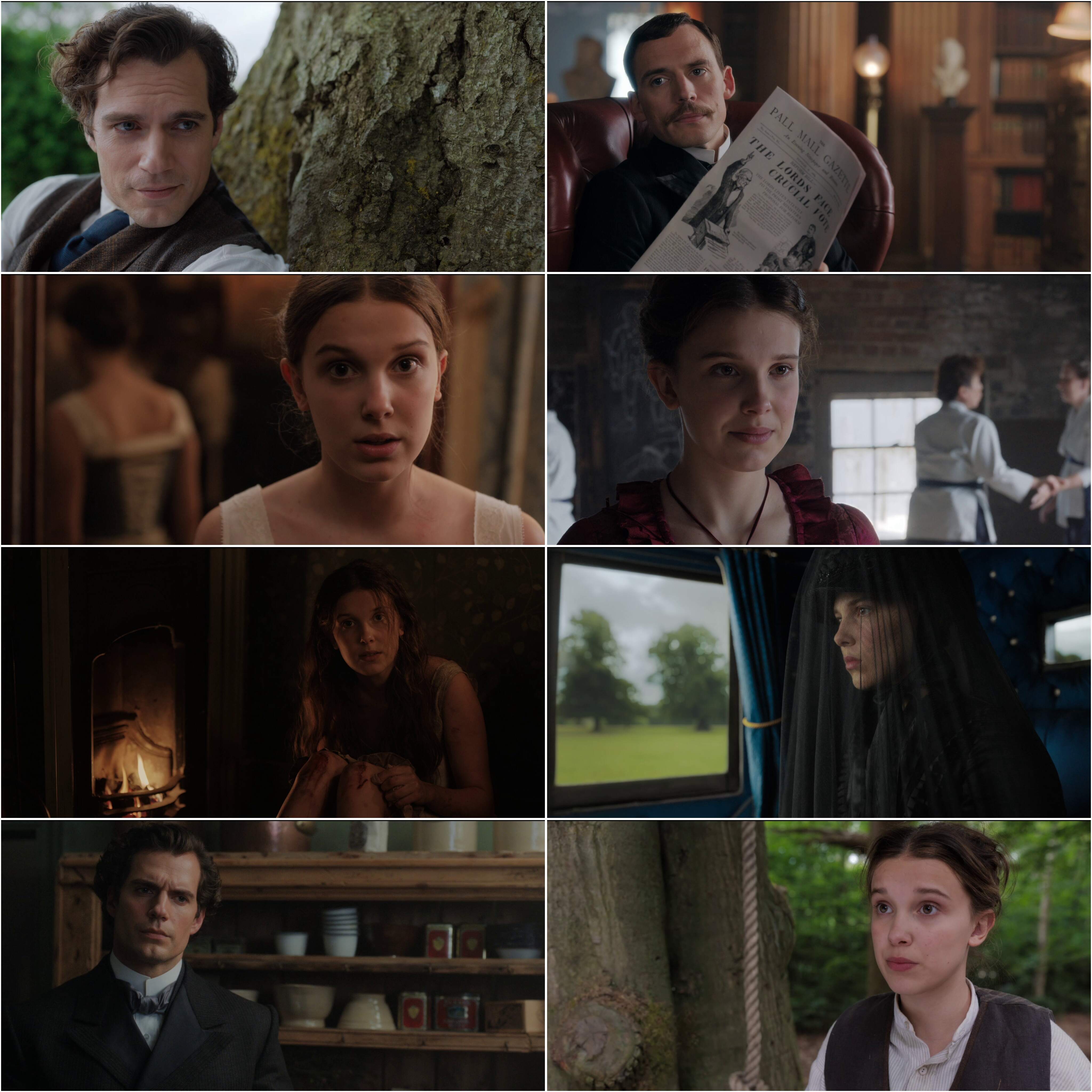 Enola Holmes (2020) (Hindi + English) Dual Audio Hollywood Movie HD ESub Screenshot