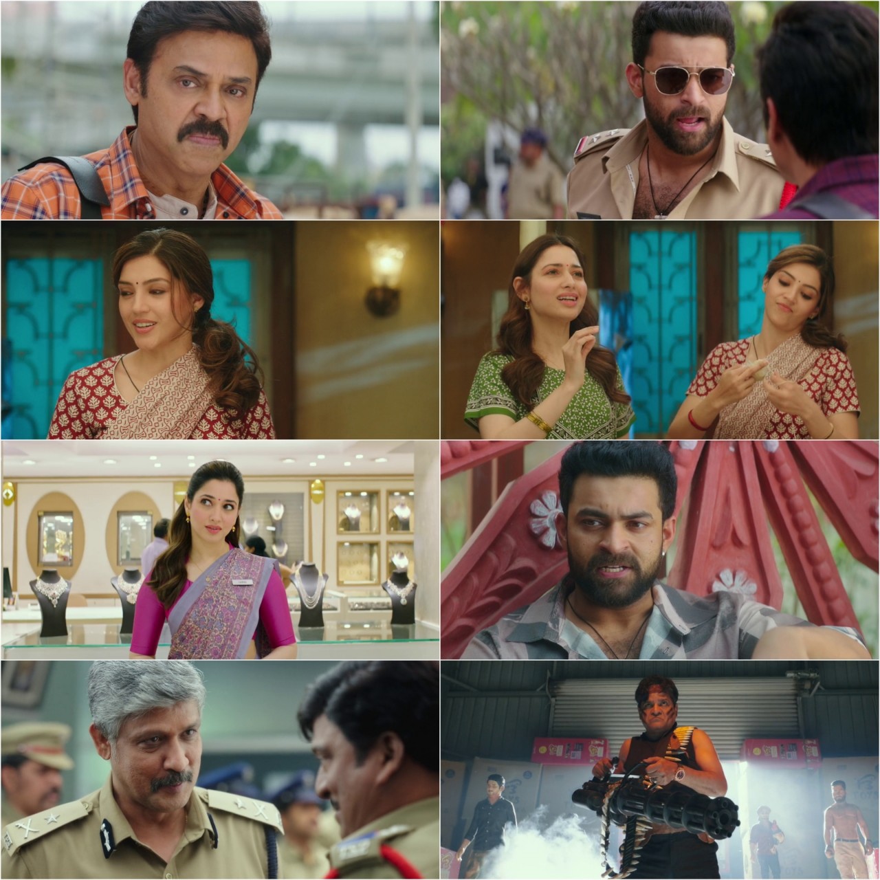 F3 Fun and Frustration (2023) South (Hindi + Telugu) Dual Audio Full Movie HD ESub Screenshot