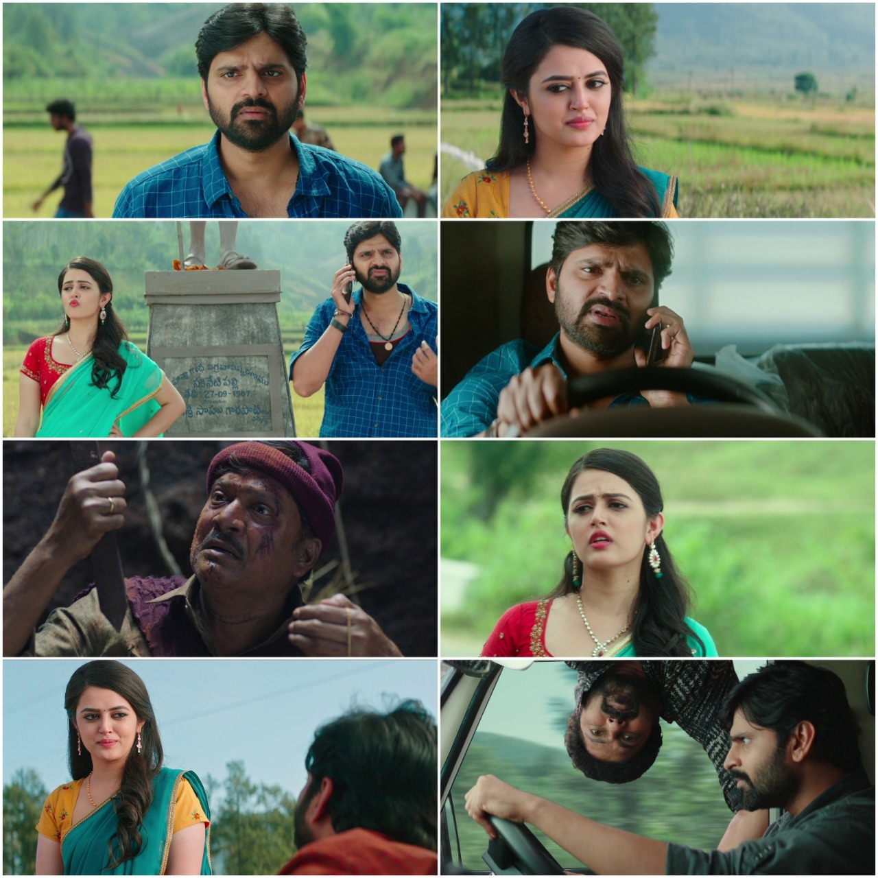 Gaali Sampath (2023) {Hindi + Telugu) Dual Audio Full Movie UnCut HD ESub Screenshot