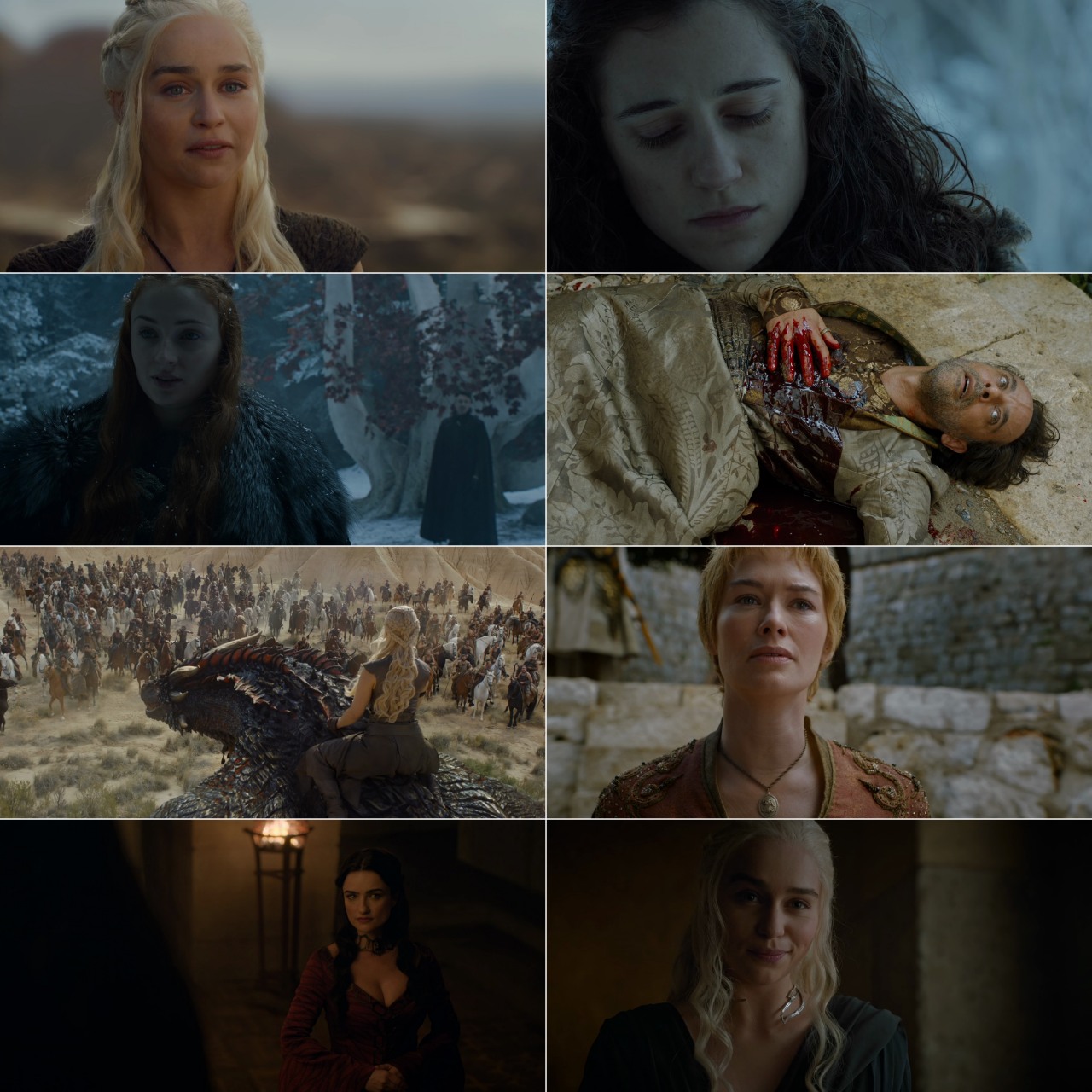 Game of Thrones S6 (2016) {Hindi +English} Dual Audio Completed Web Series HEVC BluRay ESub Screenshot