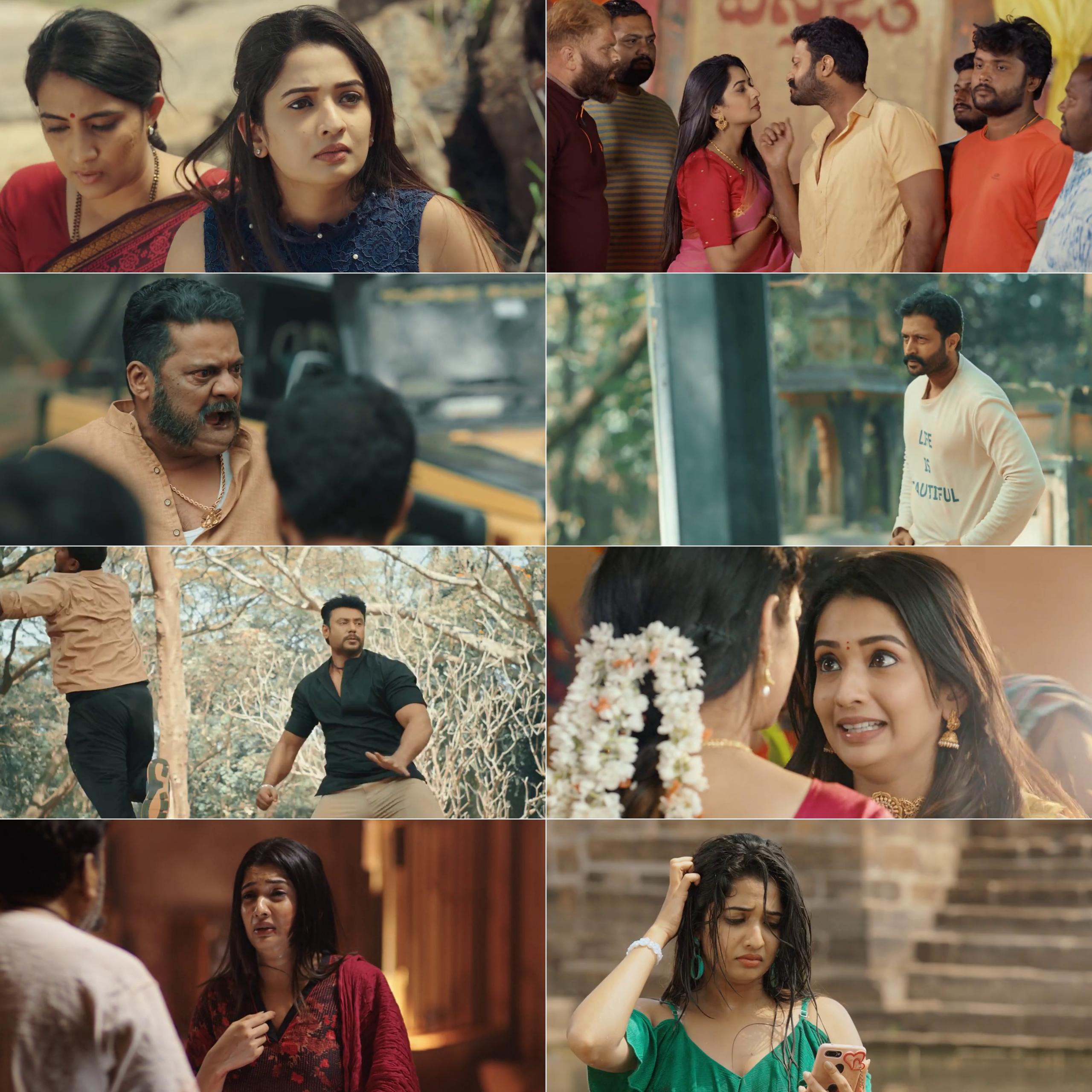 Garadi (2023) (Hindi + Kannada) Dual Audio UnCut South Movie HD ESub Screenshot