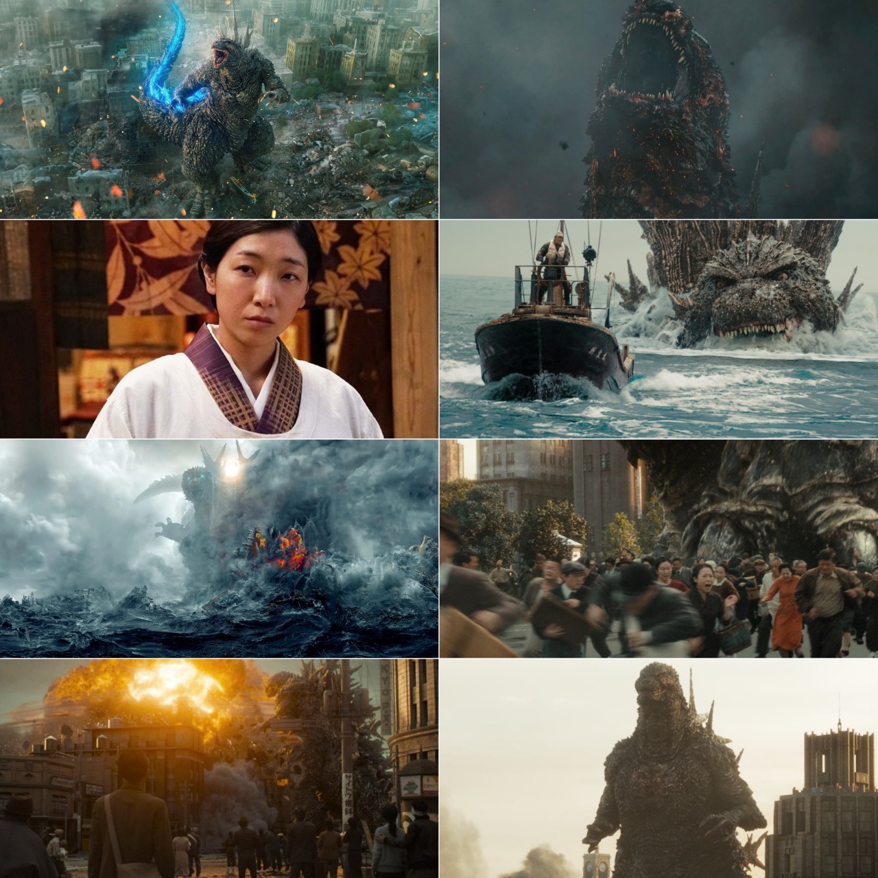 Godzilla Minus One (2023) {Hindi + English} Dual Audio Movie HD BluRay ESub Screenshot