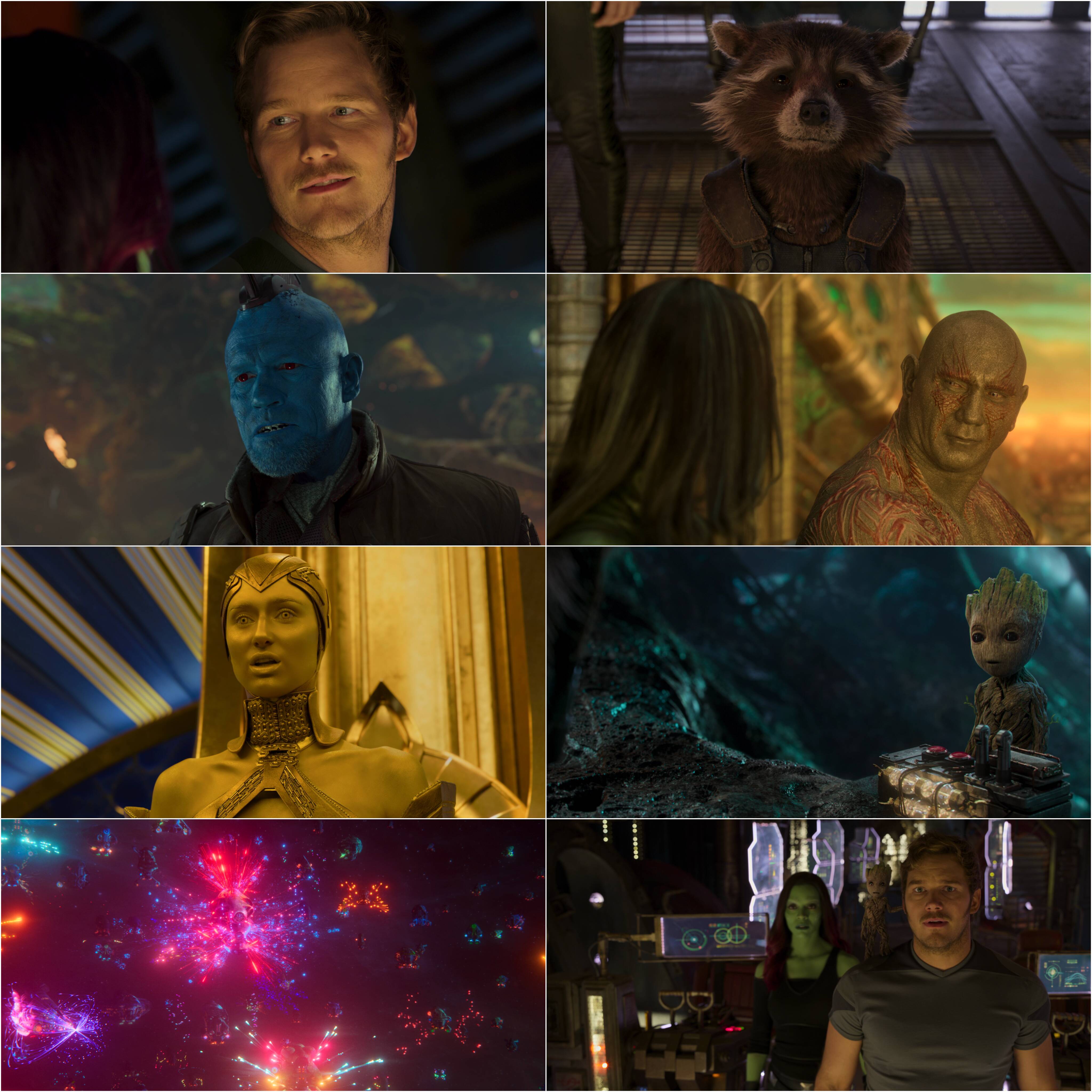 Guardians of the Galaxy Vol. 2 (2017) (Hindi + English) Dual Audio MCU Hollywood Movie BluRay HD ESub Screenshot
