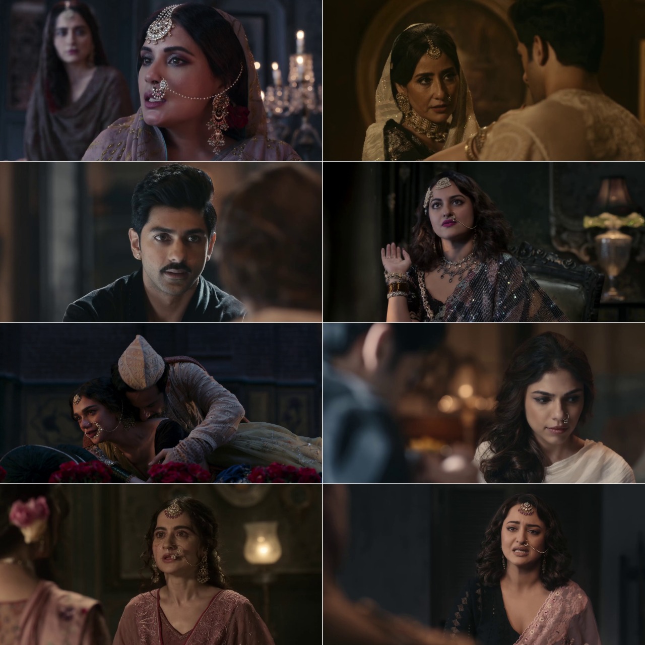 Heeramandi - The Diamond Bazaar S01 (2024) Hindi Completed Web Series HEVC ESub Screenshot