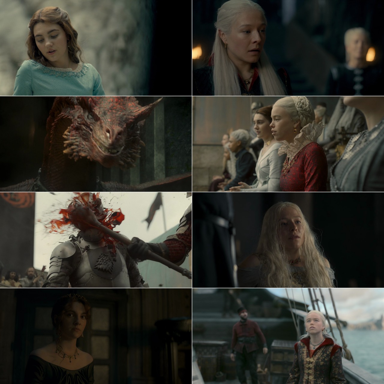 House of the Dragon S1 (2022) {Hindi + English} Dual Audio Completed Web Series HEVC ESub Screenshot
