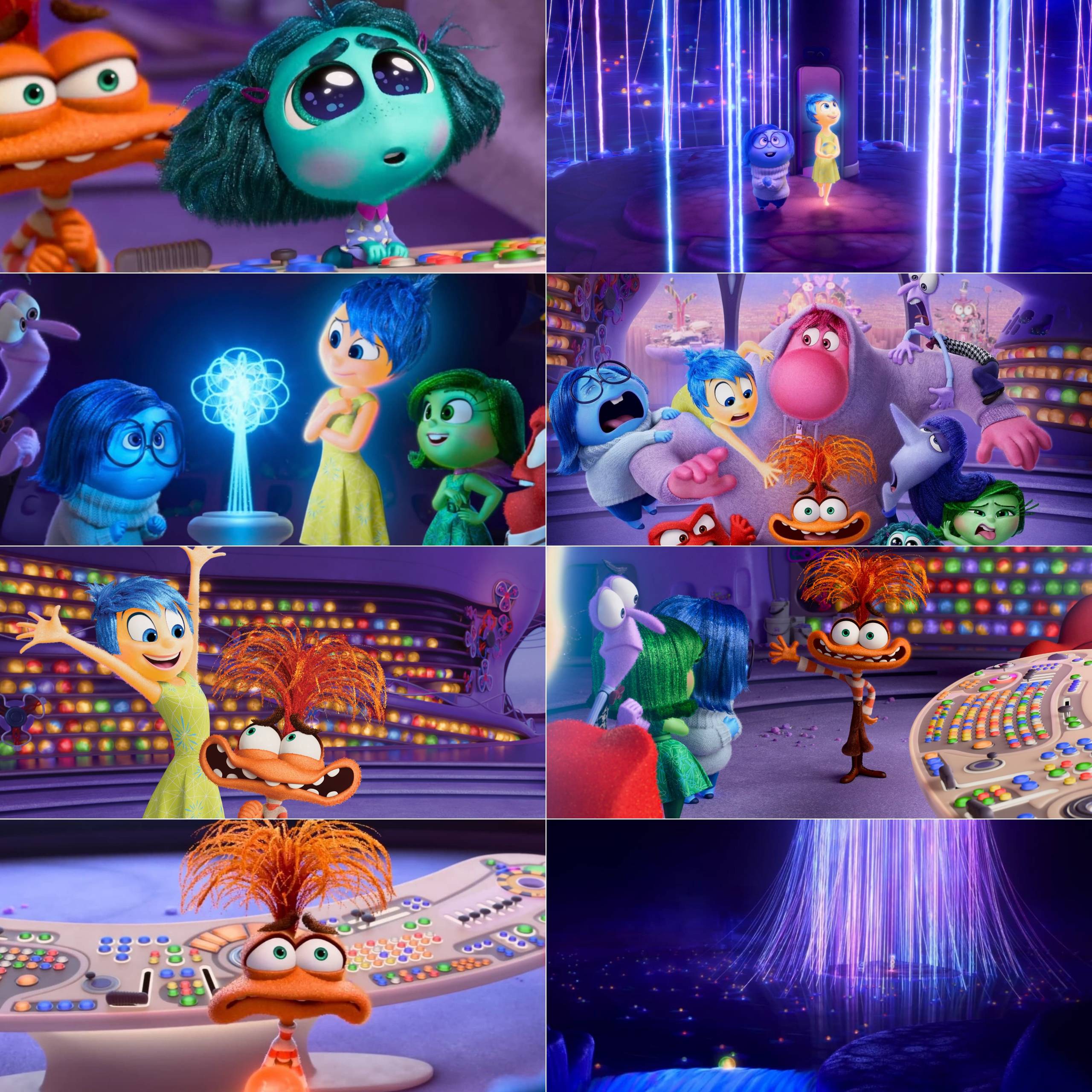 Inside Out 2 (2024) (Hindi + English) Dual Audio Animated Movie BluRay HD ESub Screenshot