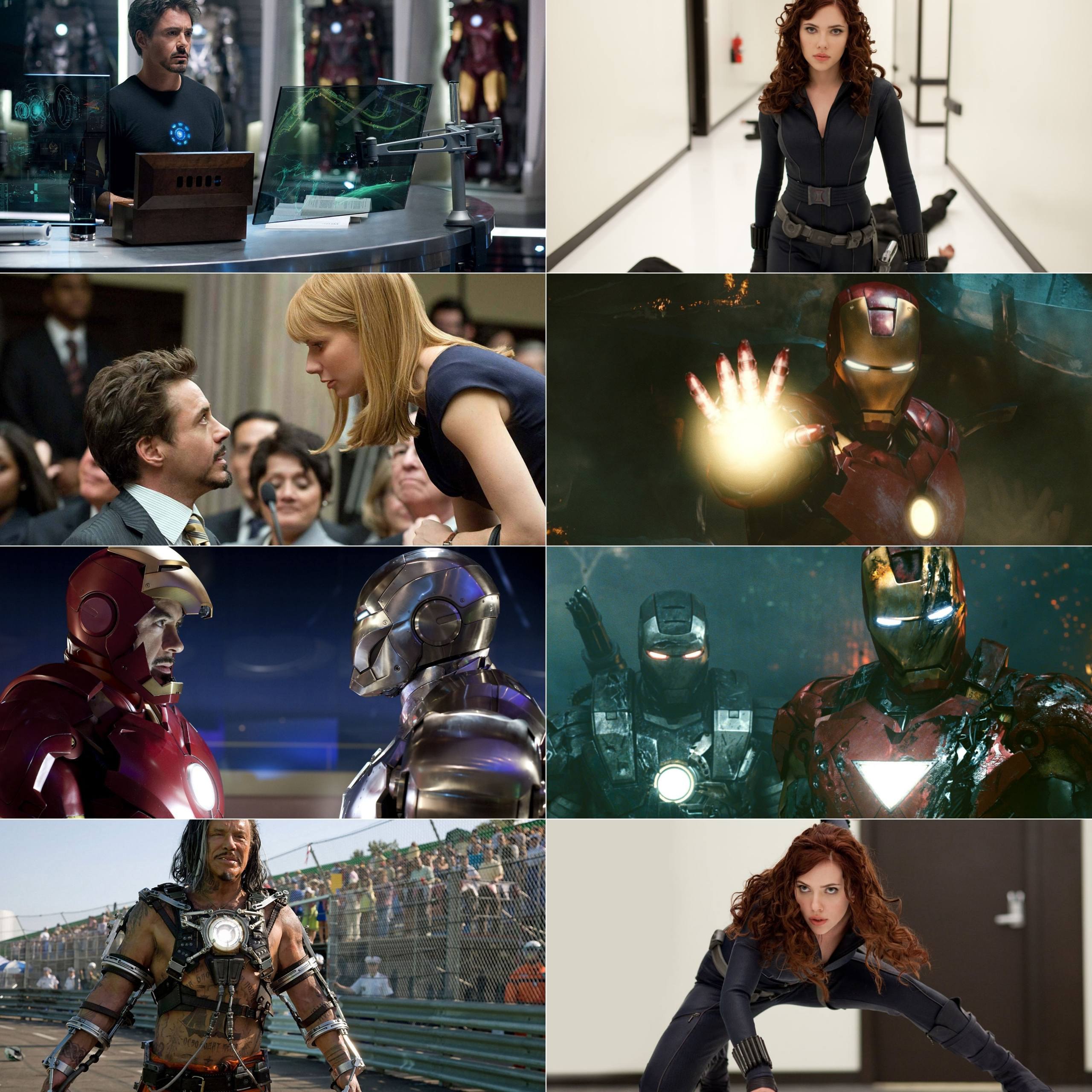 Iron Man 2 (2010) (Hindi + English) Dual Audio MCU Movie BluRay HD ESub Screenshot