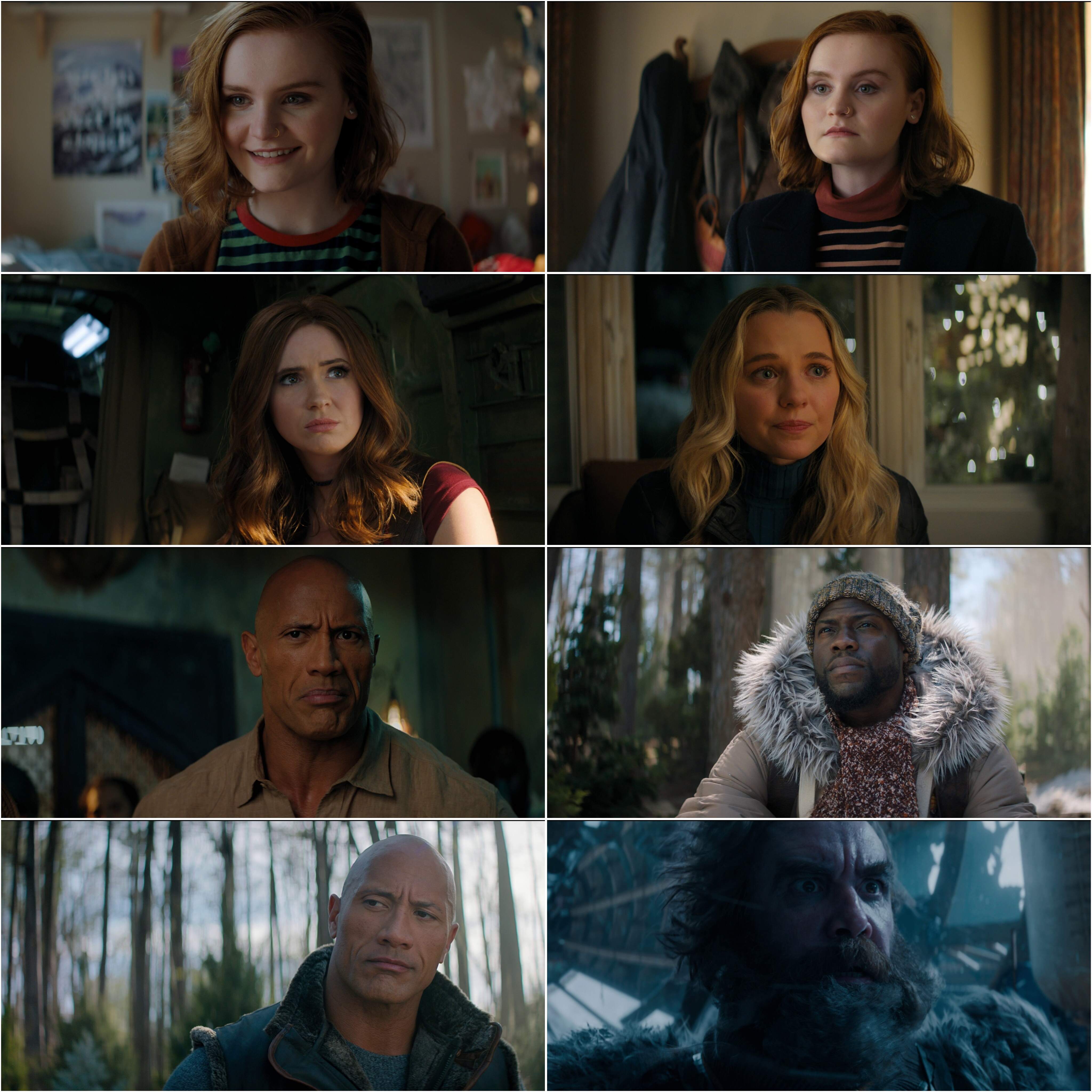 Jumanji The Next Level (2019) (Hindi + English) Dual Audio Hollywood Movie BluRay HD ESub Screenshot