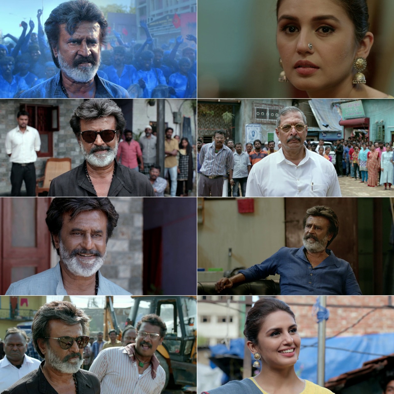 Kaala (2018) {Hindi + Tamil} Dual Audio UnCut Movie HD ESub Screenshot