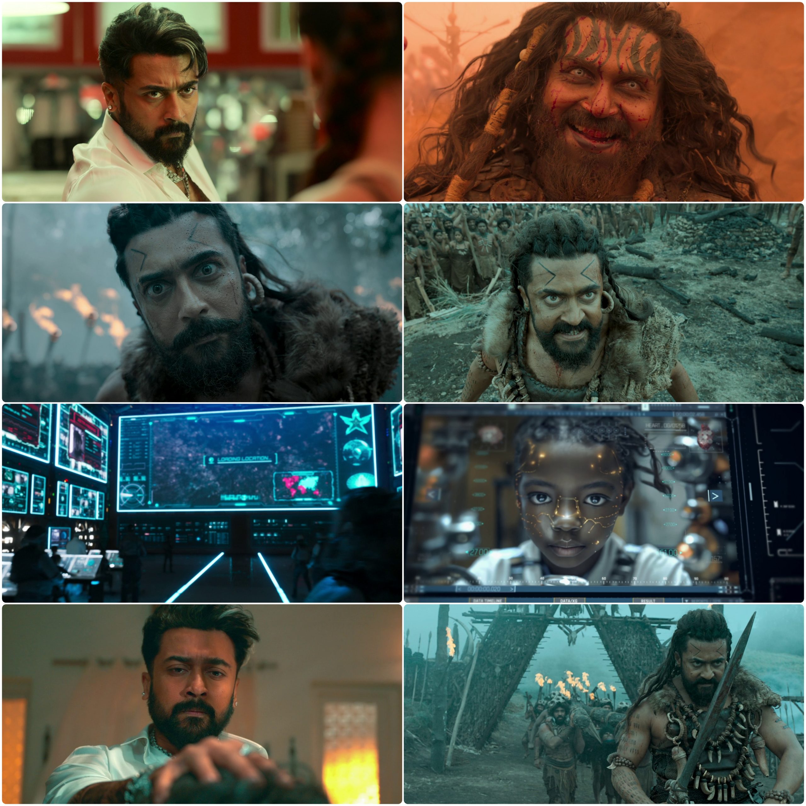 Kanguva (2024) (Hindi + Tamil) Dual Audio UnCut South Movie HD ESub Screenshot