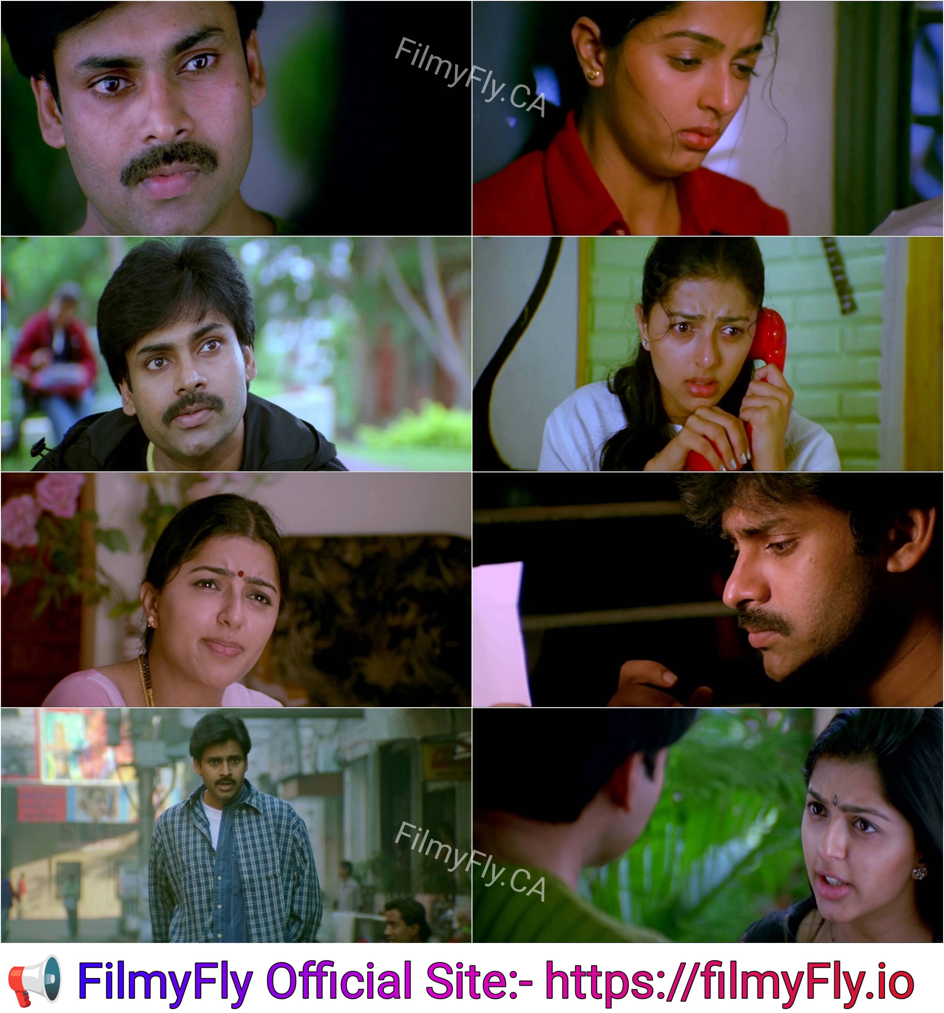 Khushi (2001) (Hindi + Telugu) Dual Audio UnCut South Movie HD ESub Screenshot