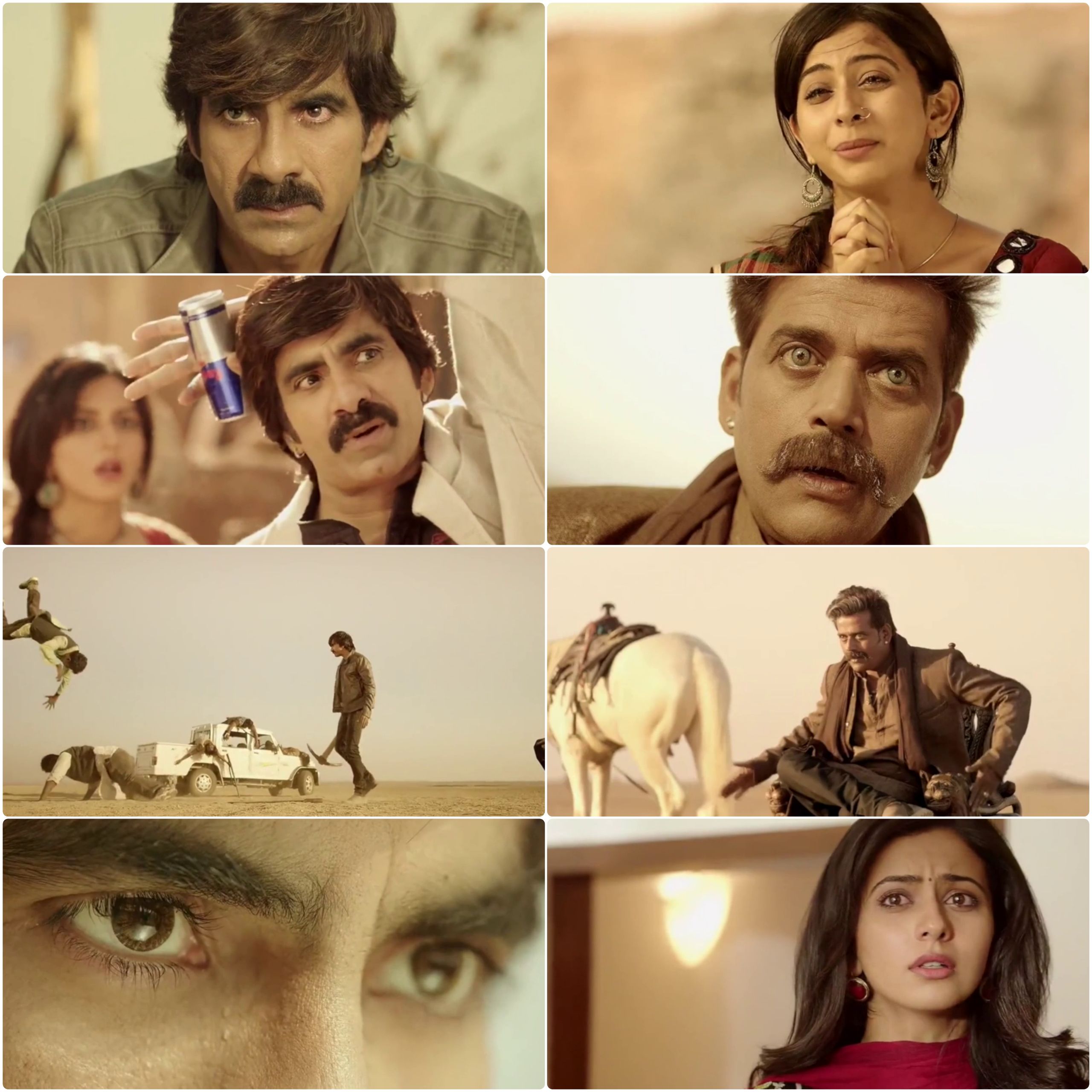 Kick 2 (2015) (Hindi + Telugu) Dual Audio UnCut South Movie HD ESub Screenshot