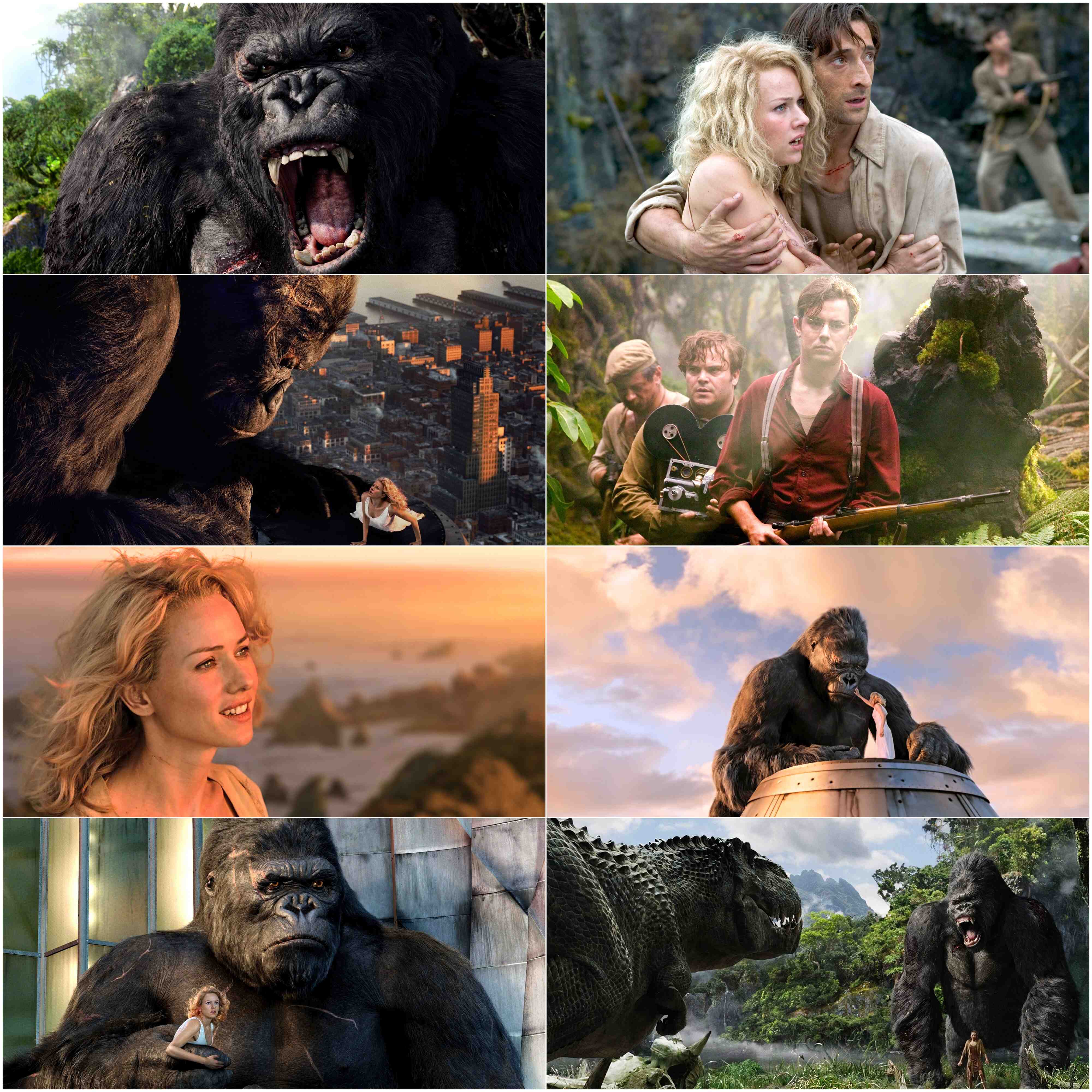 King Kong (2005) (Hindi + English) Dual Audio Hollywood Movie BluRay HD ESub Screenshot