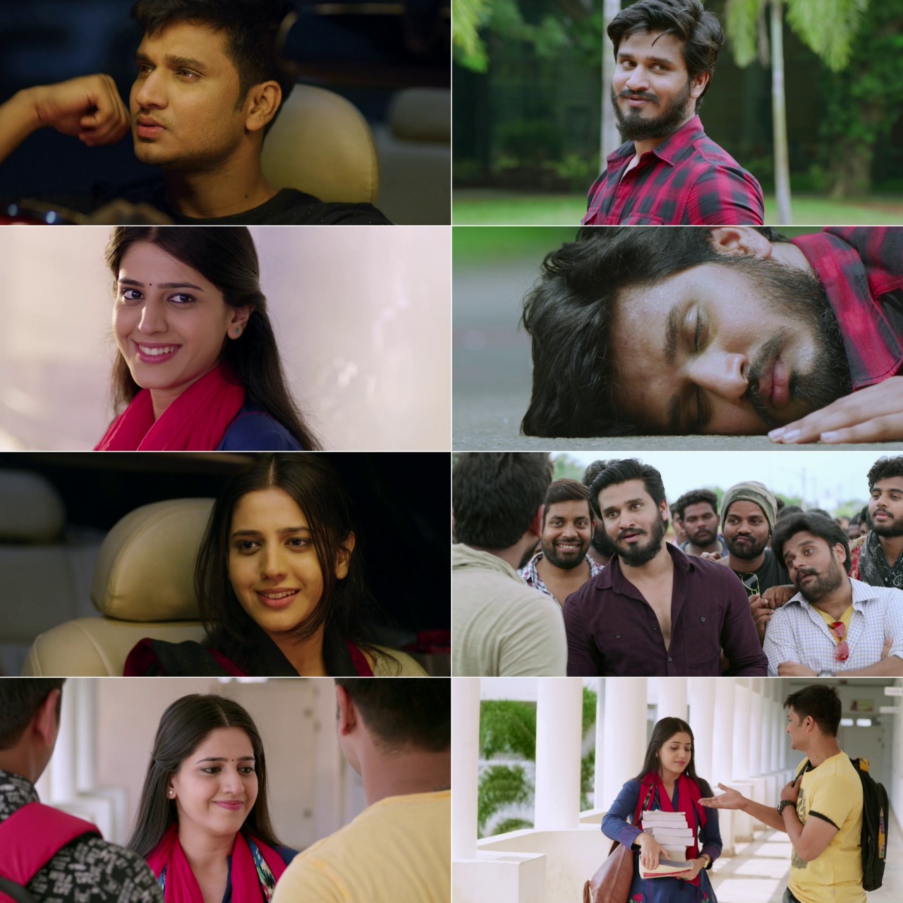 Kirrak Party (2018) {Hindi + Telugu} Dual Audio UnCut Movie HD ESub Screenshot