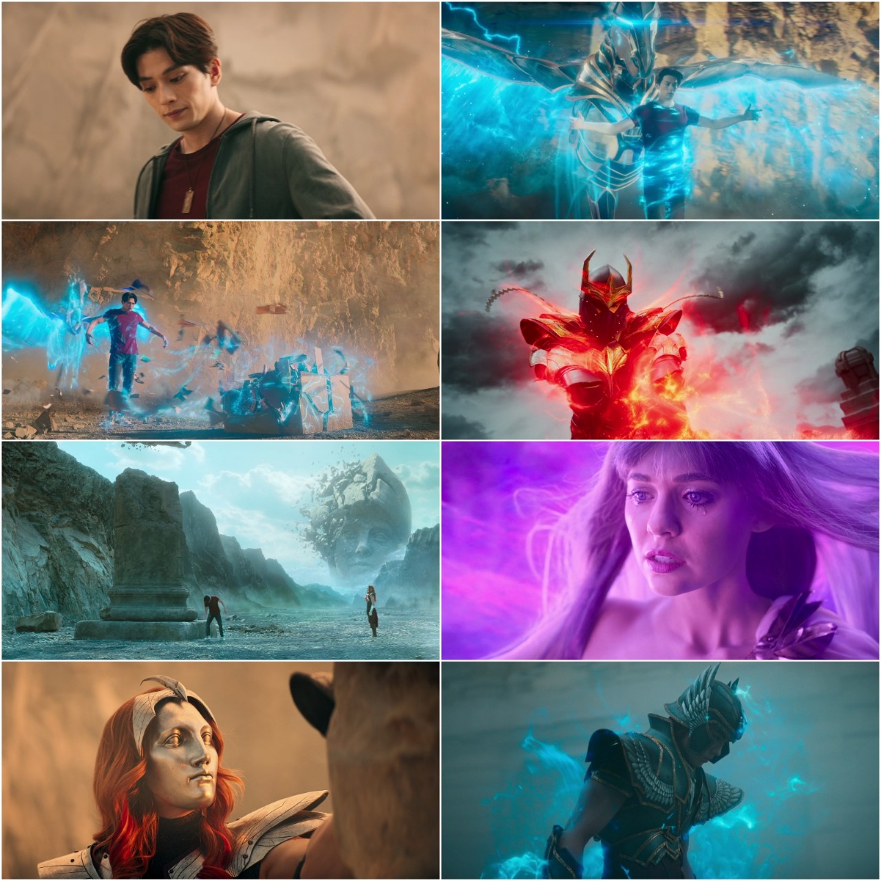 Knights of the Zodiac (2023) {Hindi+English} Dual Audio Full Movie HD BluRay ESub Screenshot