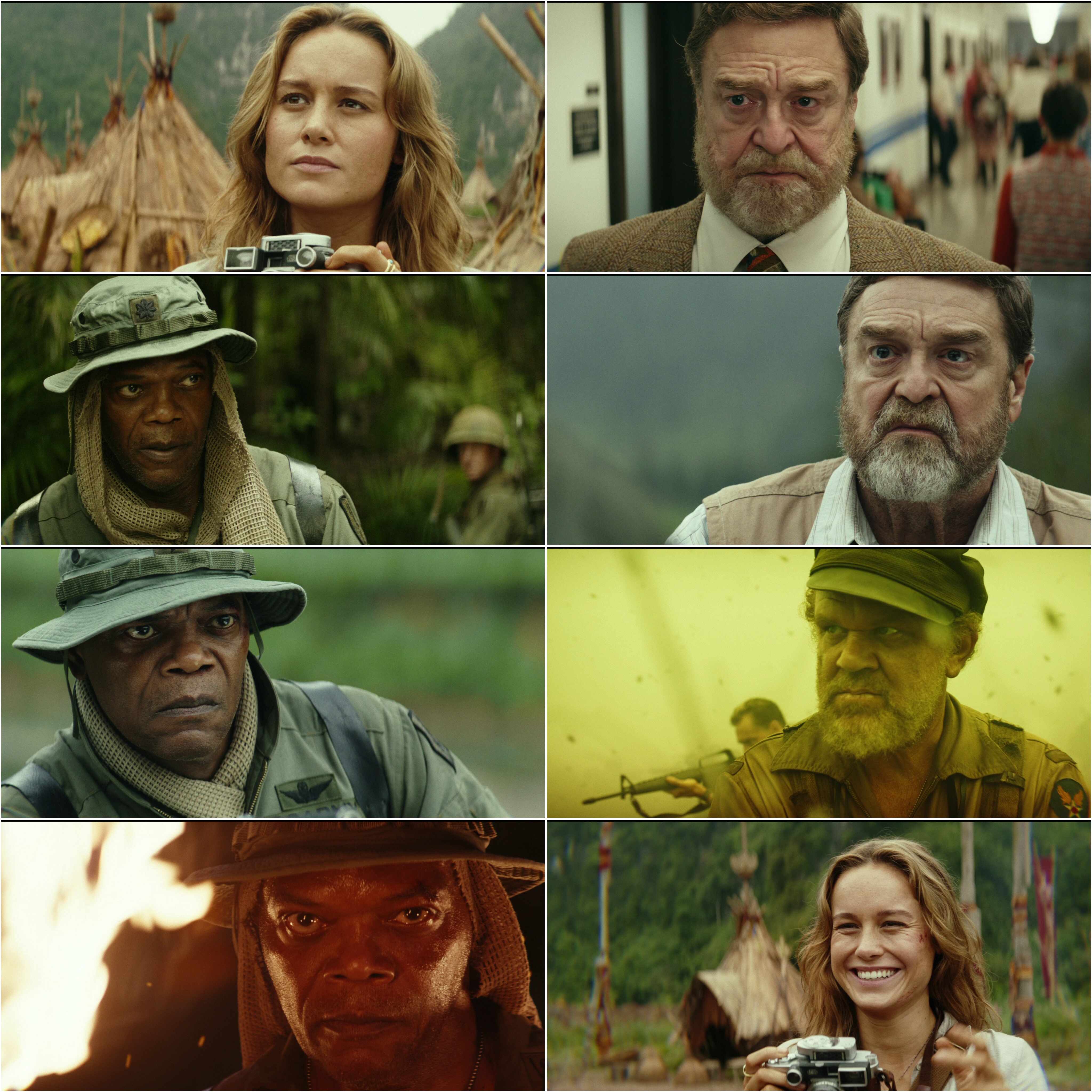 Kong - Skull Island (2017) (Hindi + English) Dual Audio Hollywood Movie BluRay HD ESub Screenshot