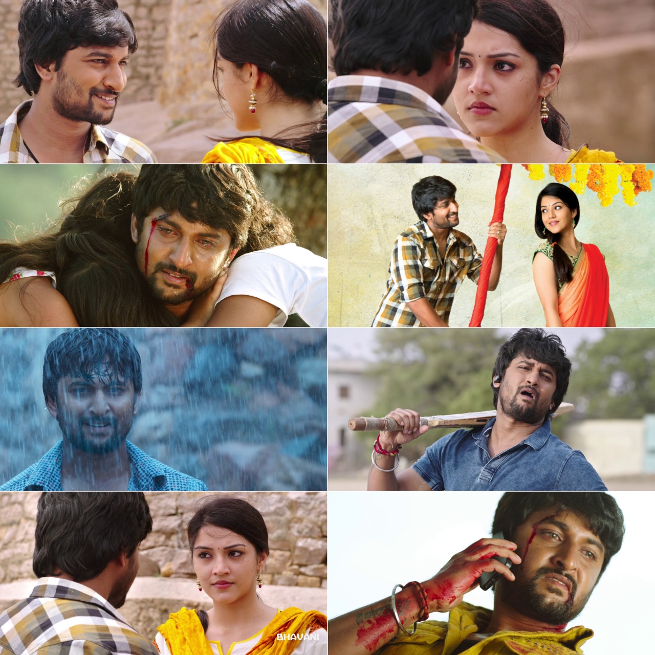 Krishna Ki Love Story (Krishna Gaadi Veera Prema Gaadh) (2016) (Hindi + Telugu) Dual Audio UnCut Movie BluRay HD ESub Screenshot