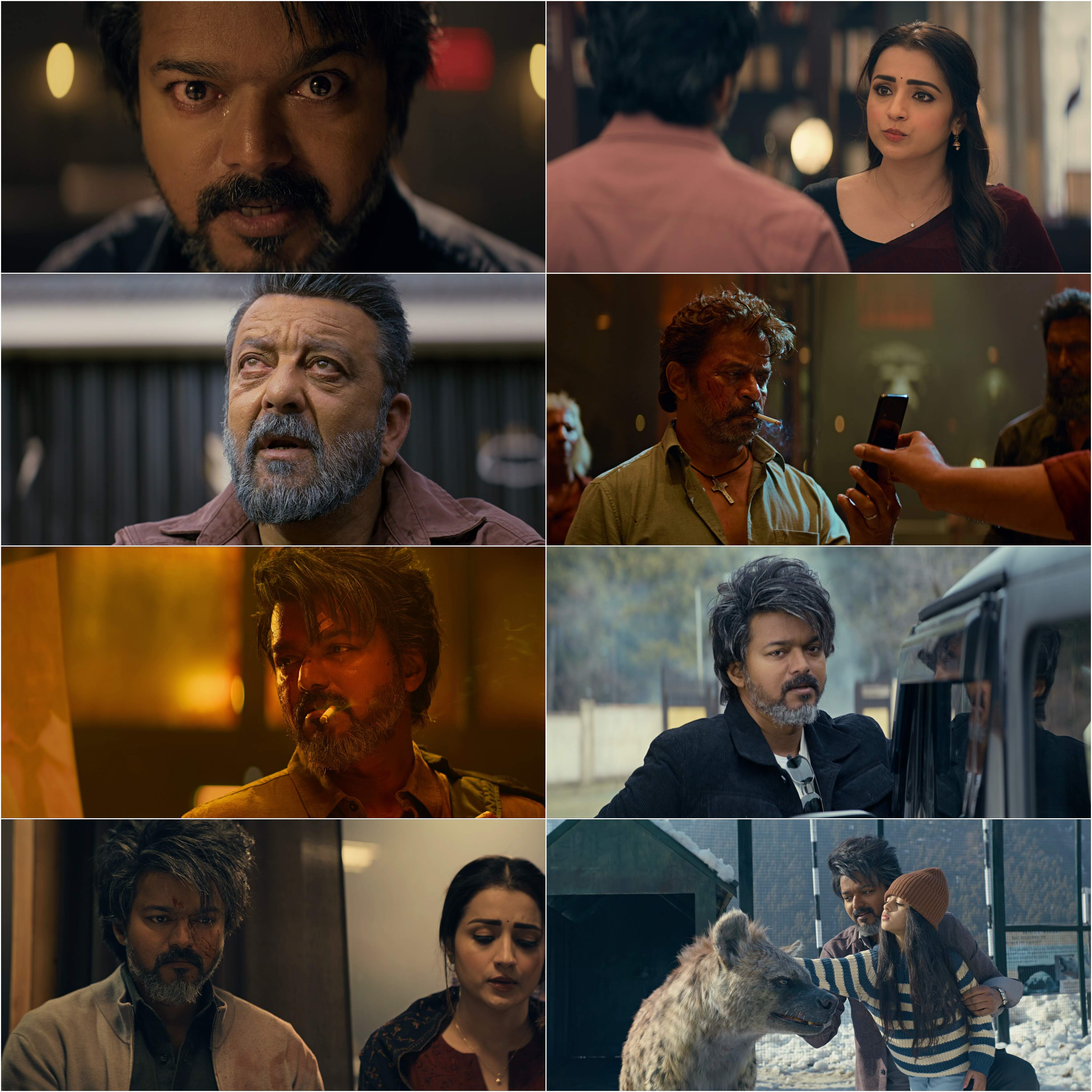 Leo (2023) (Hindi + Tamil) Dual Audio UnCut South Movie HD ESub Screenshot