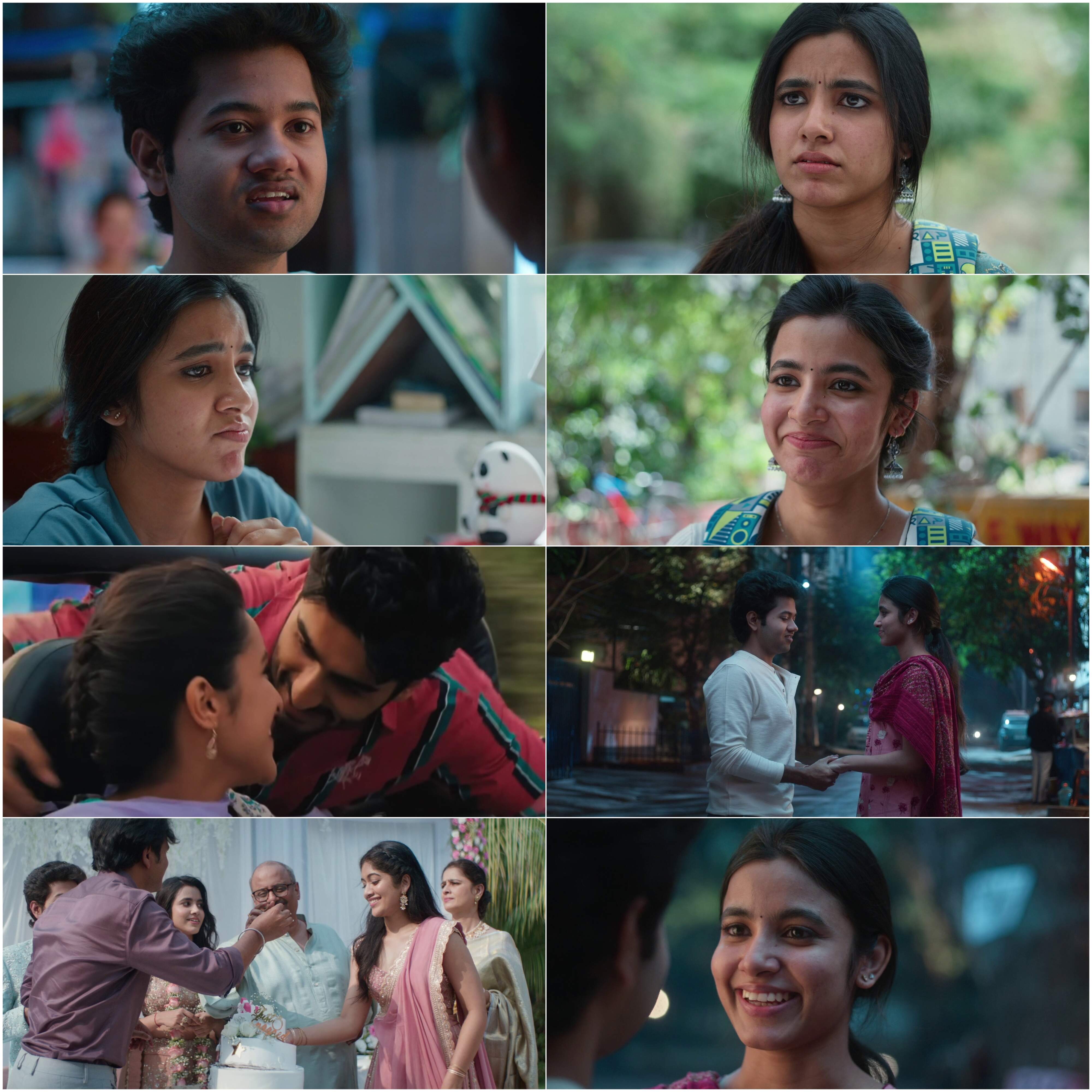 Little Hearts (2025) (Hindi + Telugu) Dual Audio UnCut South Movie HD ESub Screenshot