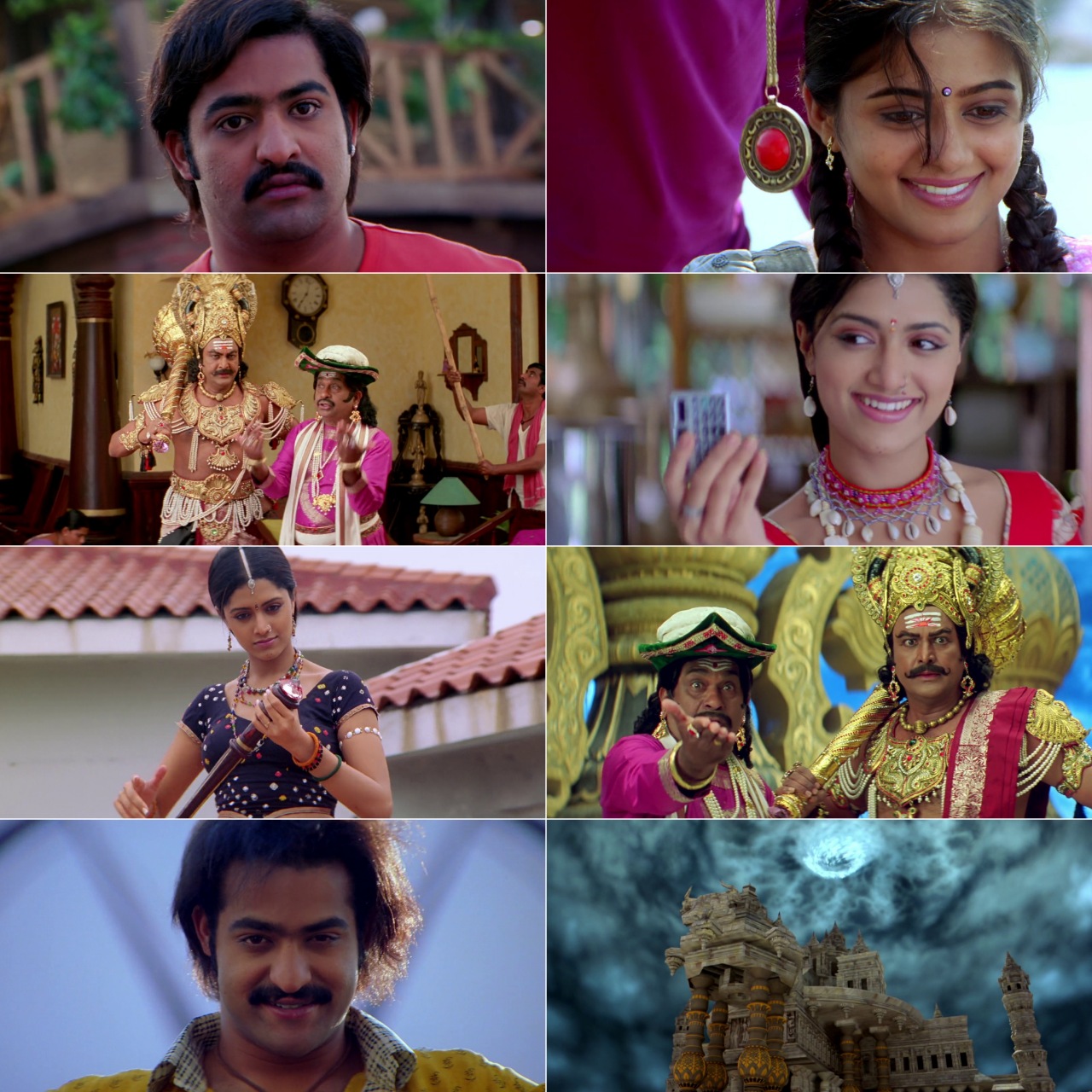Lok Parlok (Yamadonga) (2007) {Hindi + Telugu} Dual Audio UnCut Movie HD BluRay Screenshot
