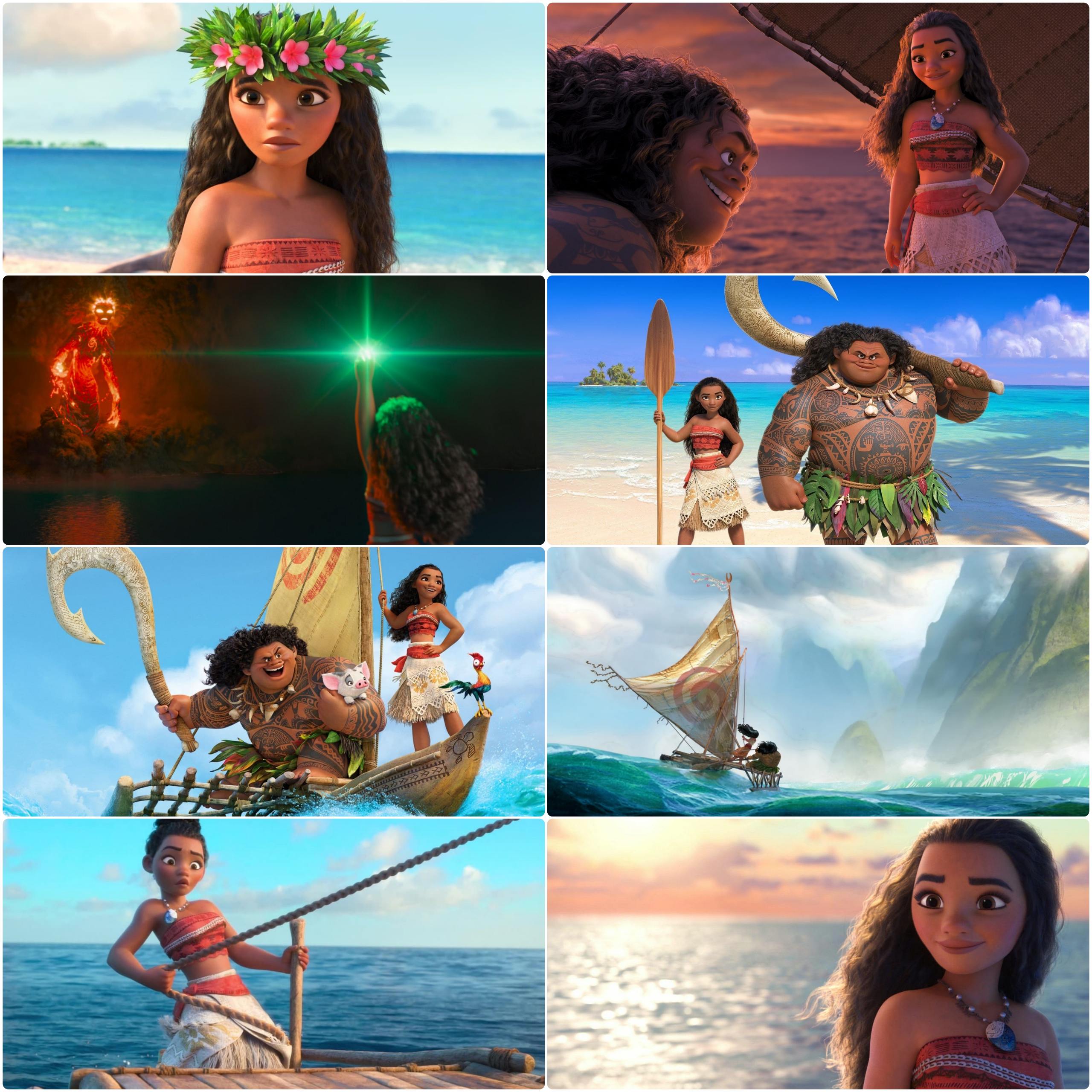 Moana (2016) (Hindi + English) Dual Audio Animated Movie BluRay HD ESub Screenshot