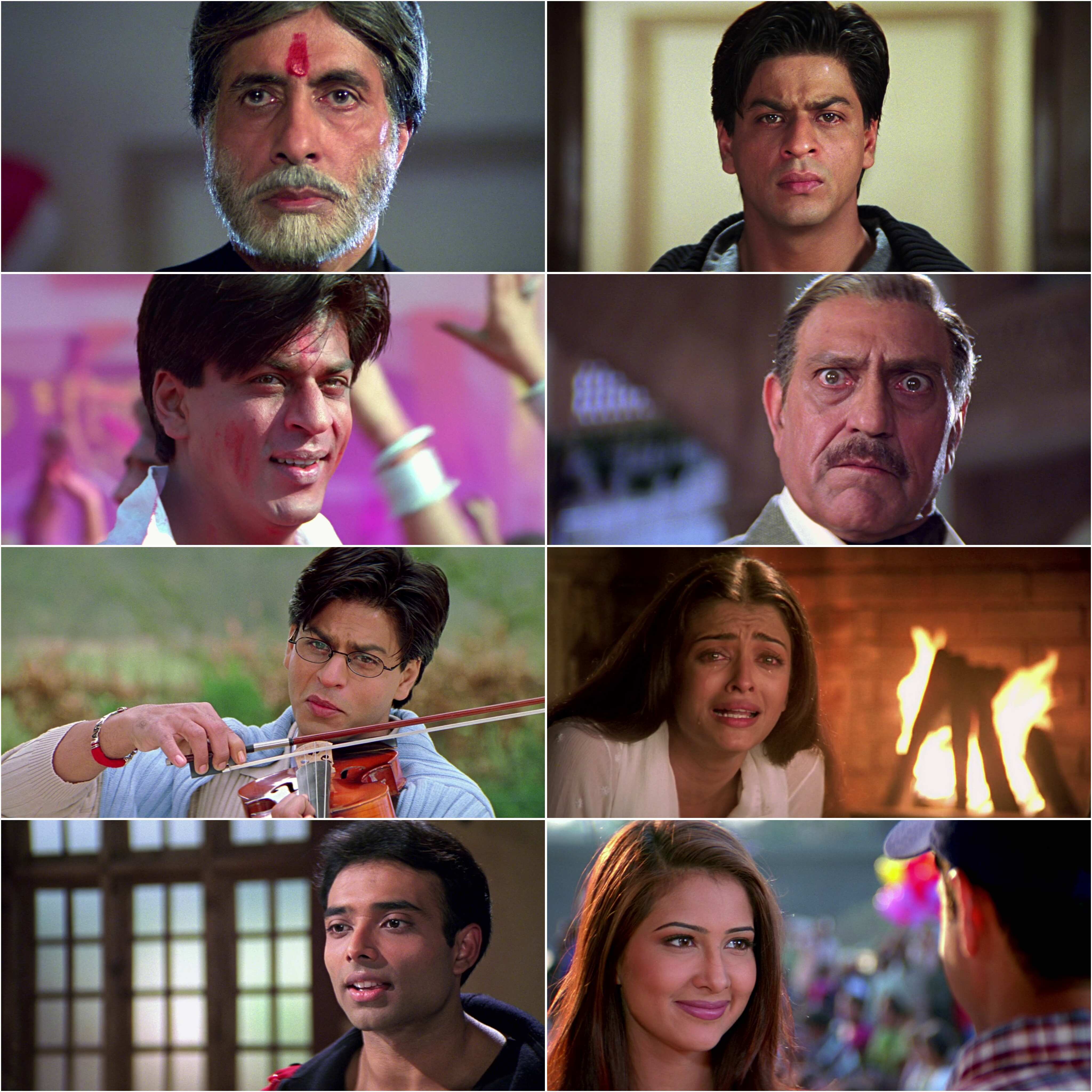 Mohabbatein (2000) Bollywood Hindi Movie BluRay HD ESub Screenshot