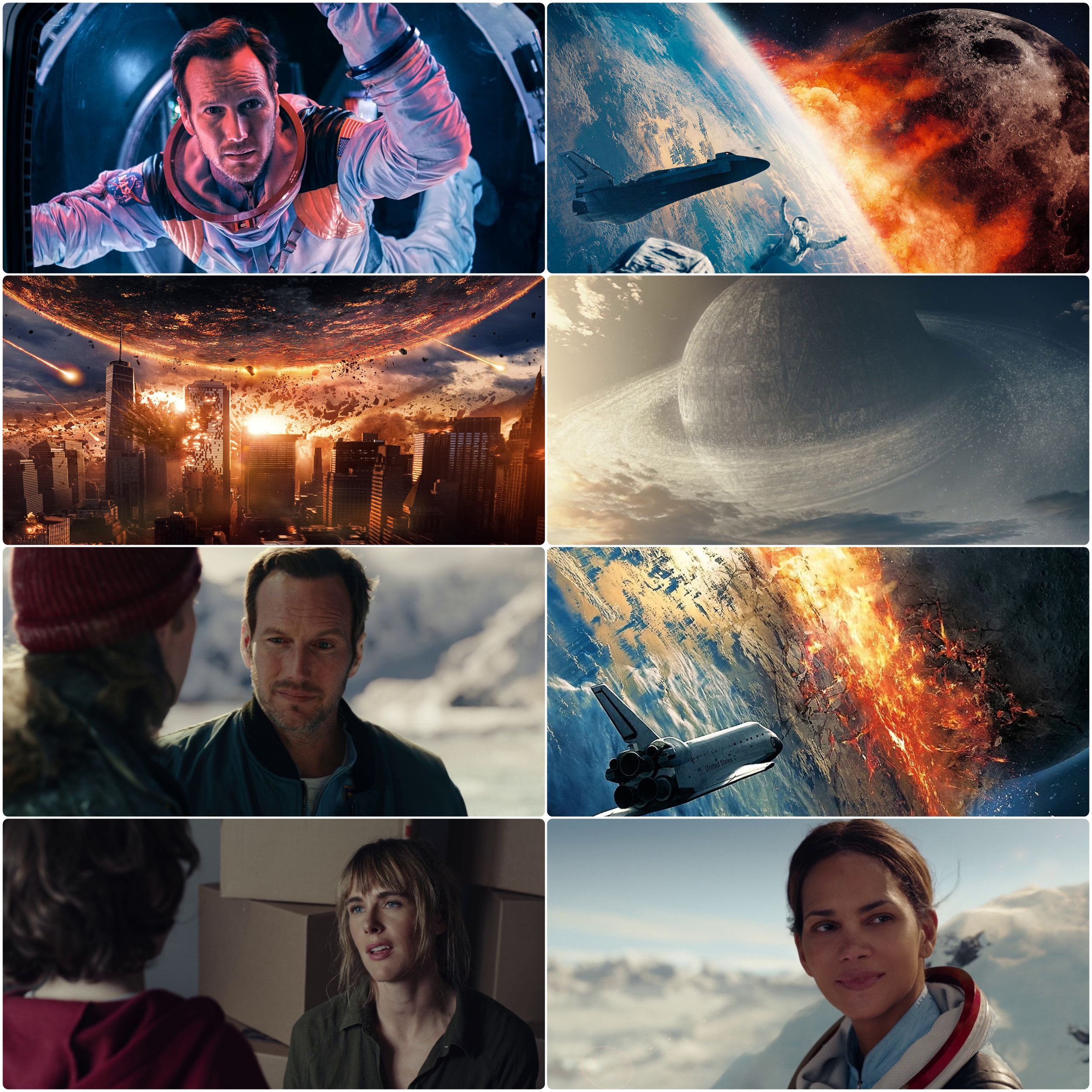 Moonfall (2022) (Hindi + English) Dual Audio Hollywood Movie BluRay HD ESub Screenshot
