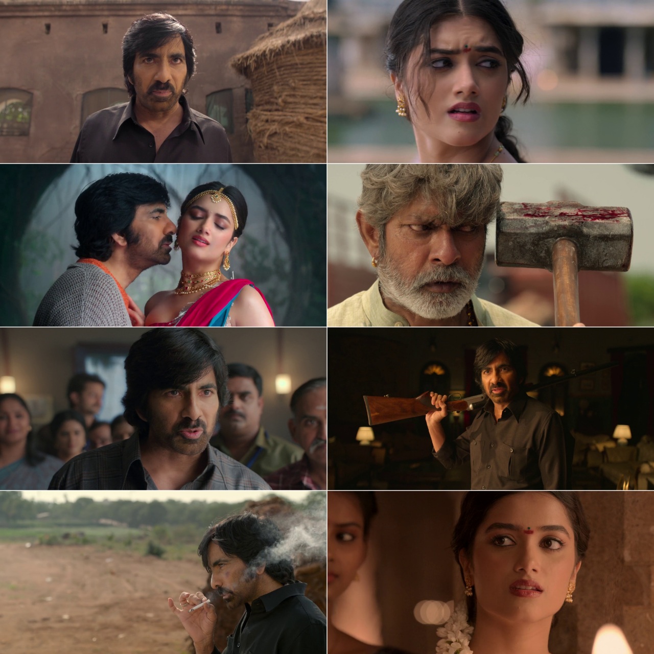 Mr. Bachchan (2024) (Hindi + Telugu) Dual Audio UnCut Movie HD ESub Screenshot