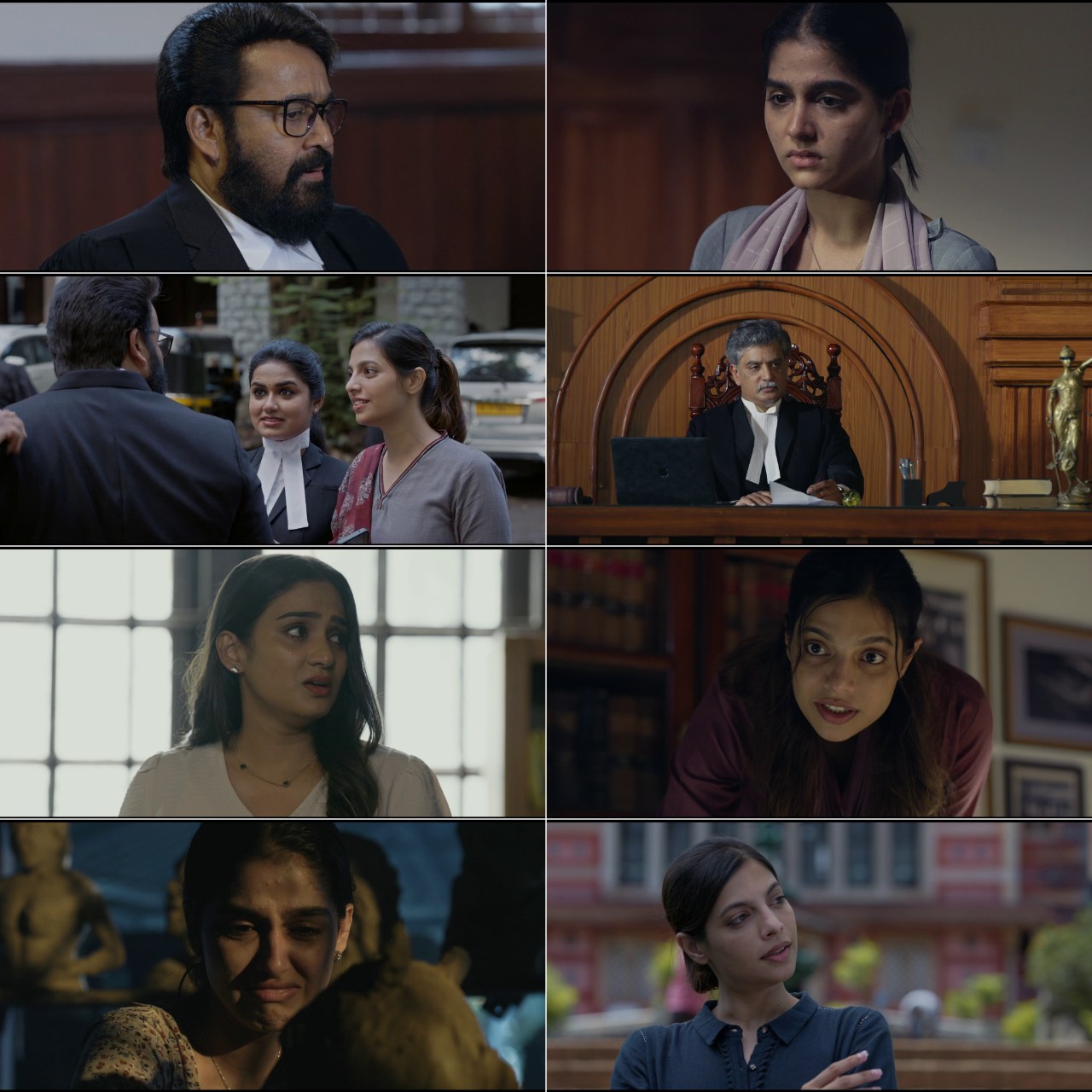Neru (2023) {Hindi + Malayalam} Dual Audio South UnCut Movie HD ESub Screenshot