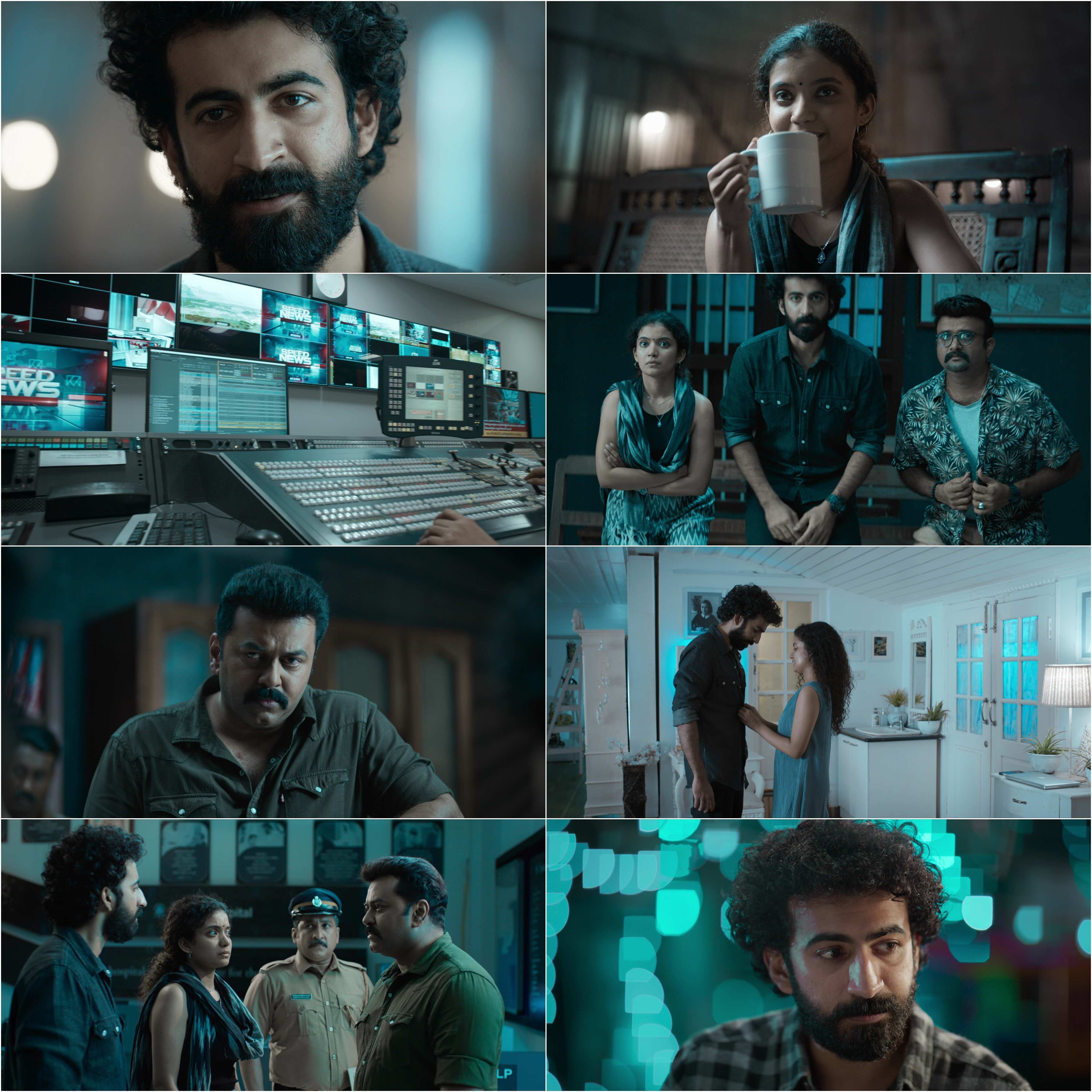 Night Drive (2022) (Hindi + Malayalam) Dual Audio UnCut South Movie HD ESub Screenshot