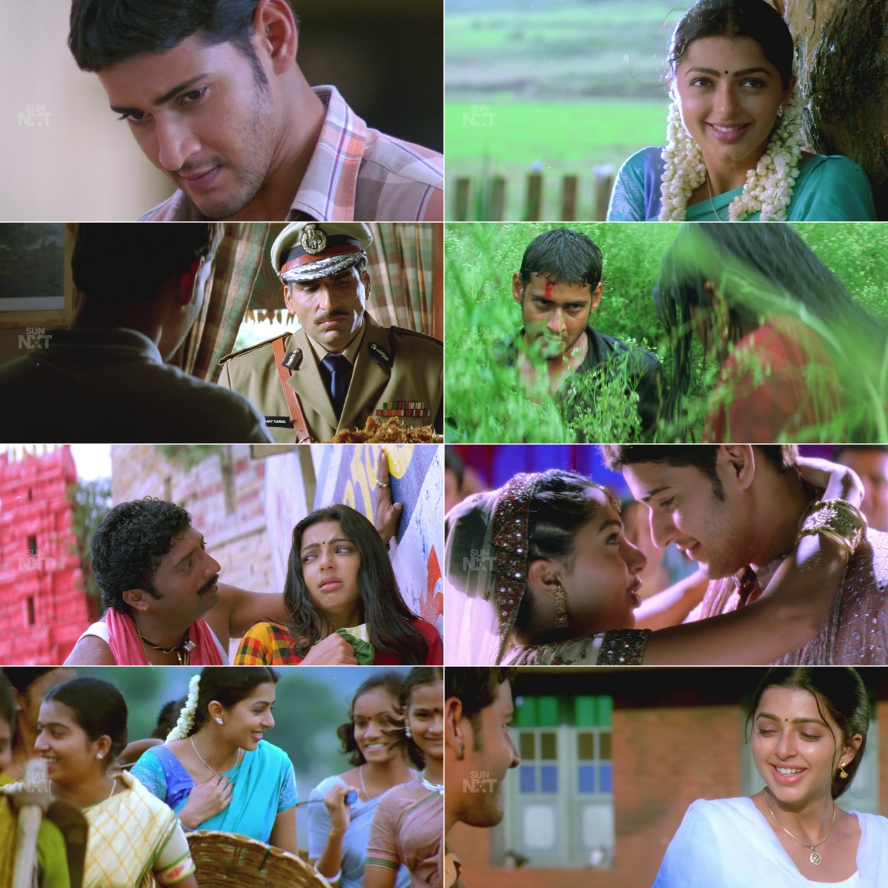Okkadu (2003) (Hindi + Telugu) Dual Audio UnCut Movie HD Screenshot