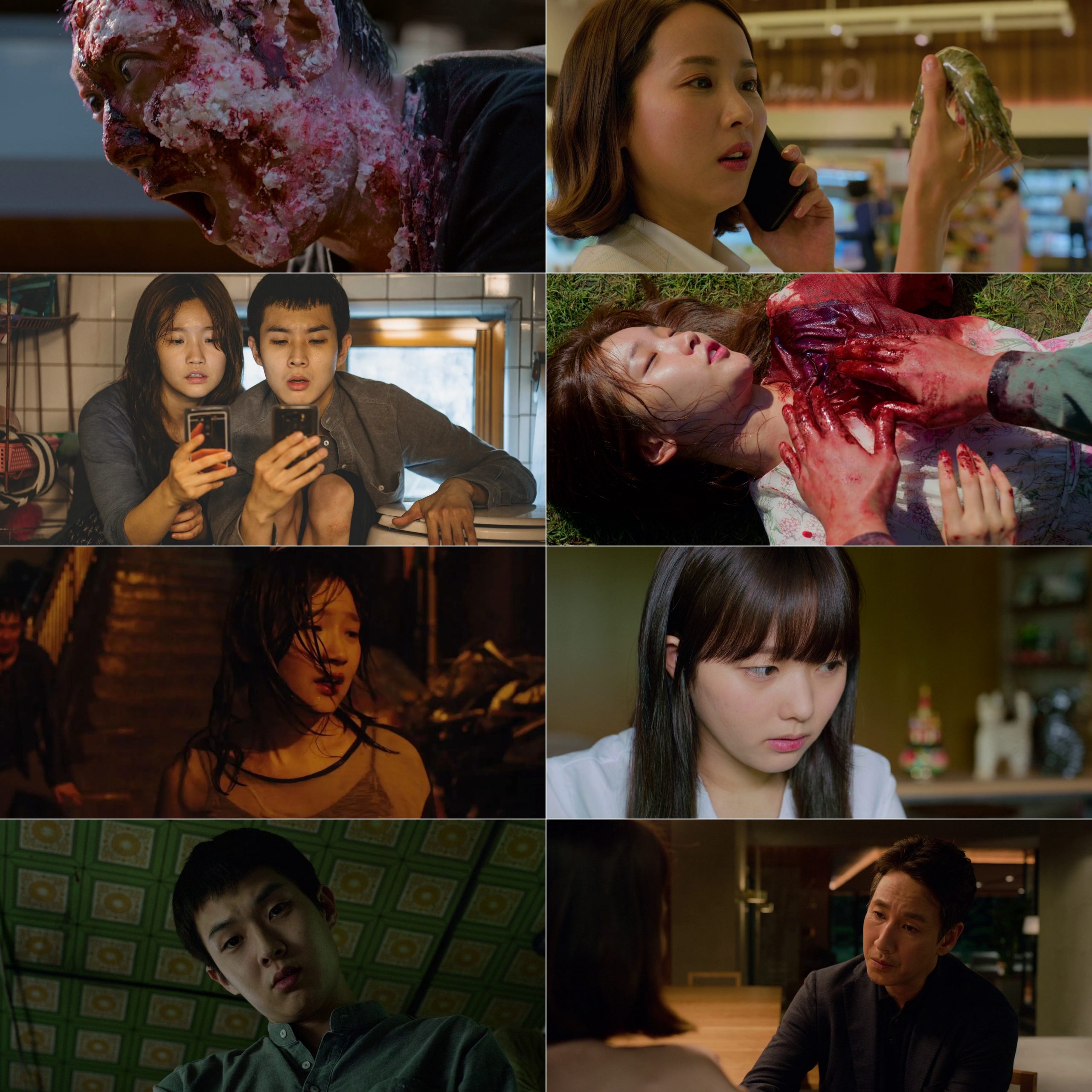 Parasite (2019) (Hindi + Korean) Dual Audio Hollywood Movie HD ESub Screenshot