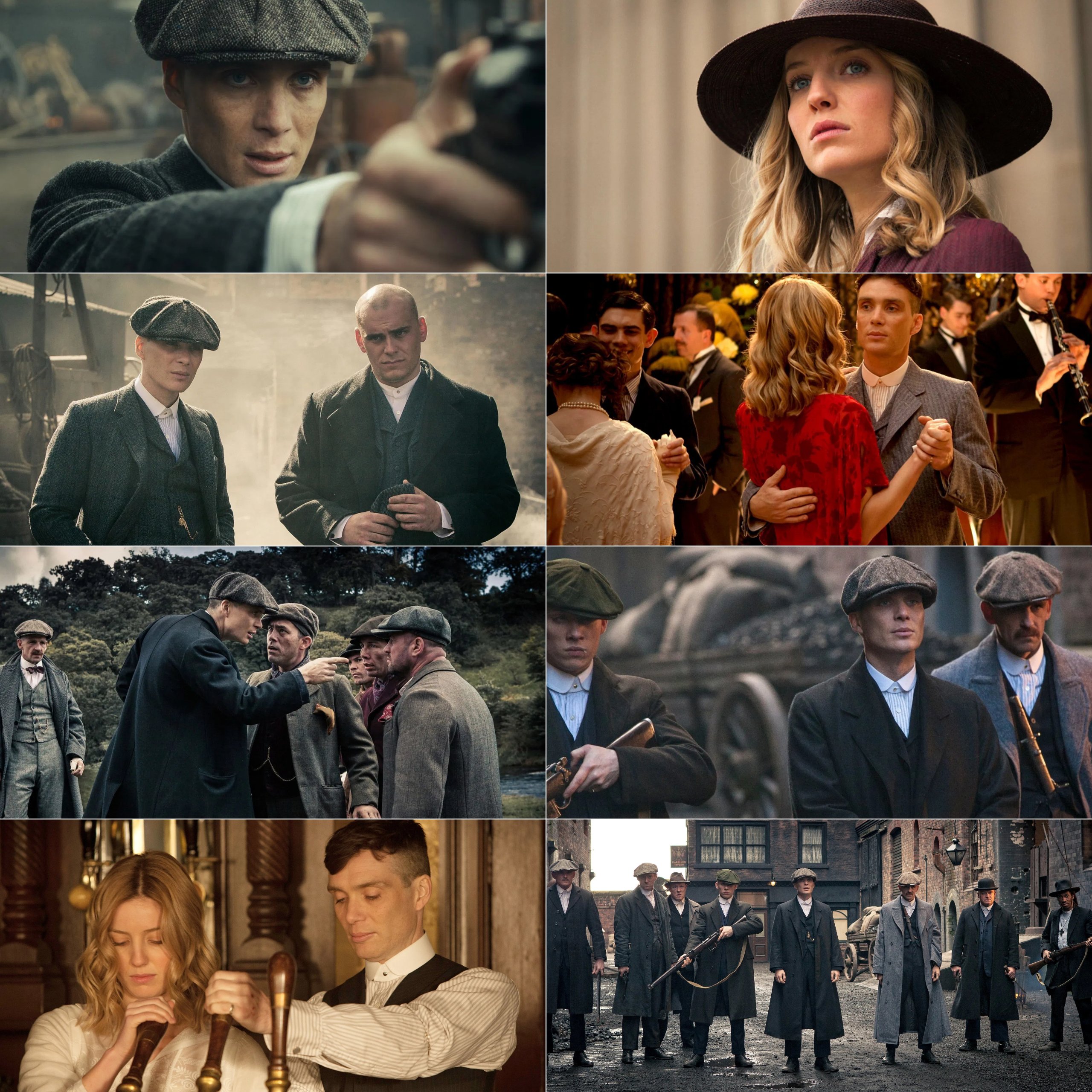 Peaky Blinders S01 (2013) (Hindi + English) Dual Audio Completed Web Series BluRay HEVC ESub Screenshot