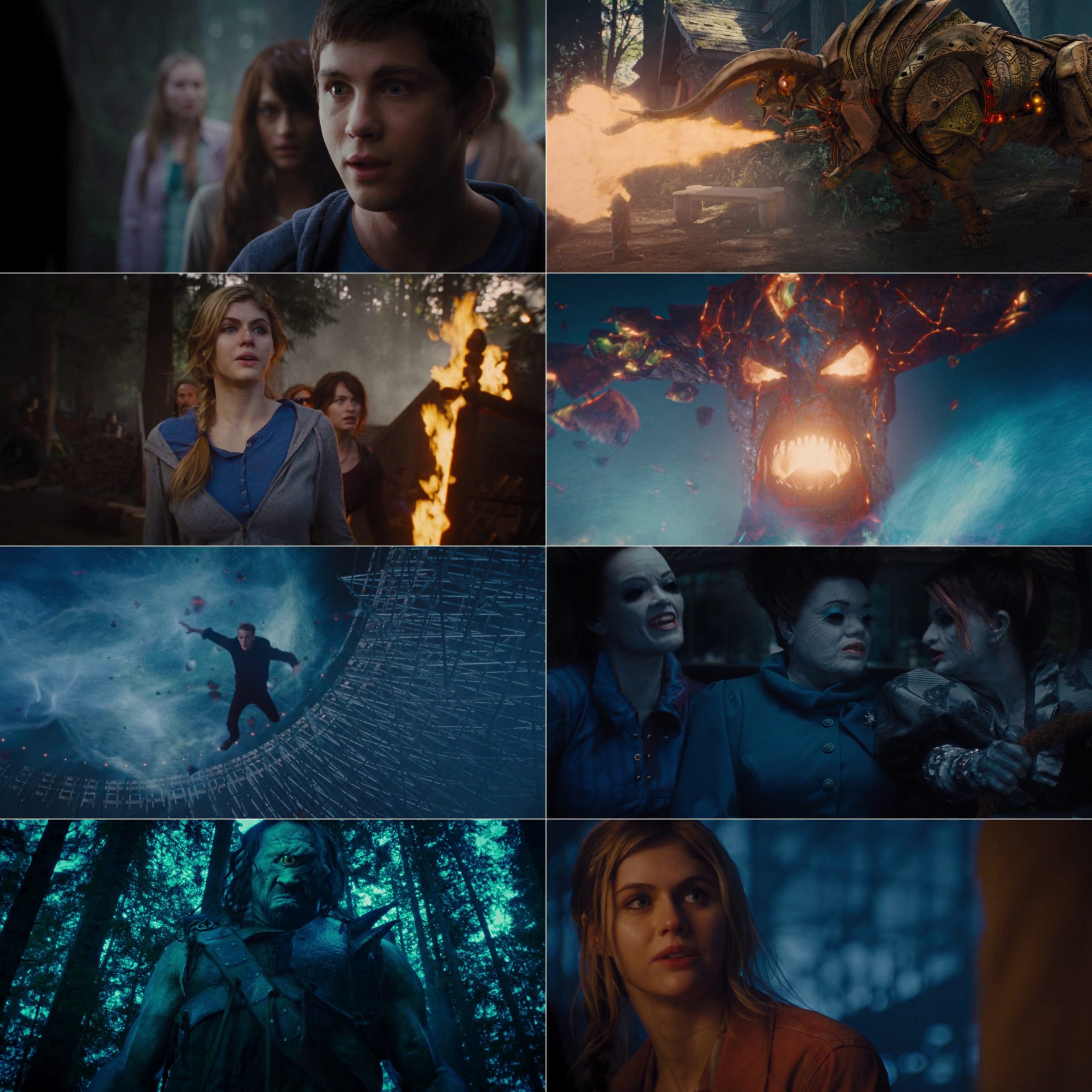 Percy Jackson - Sea of Monsters (2013) (Hindi + English) Dual Audio Hollywood Movie BluRay HD ESub Screenshot