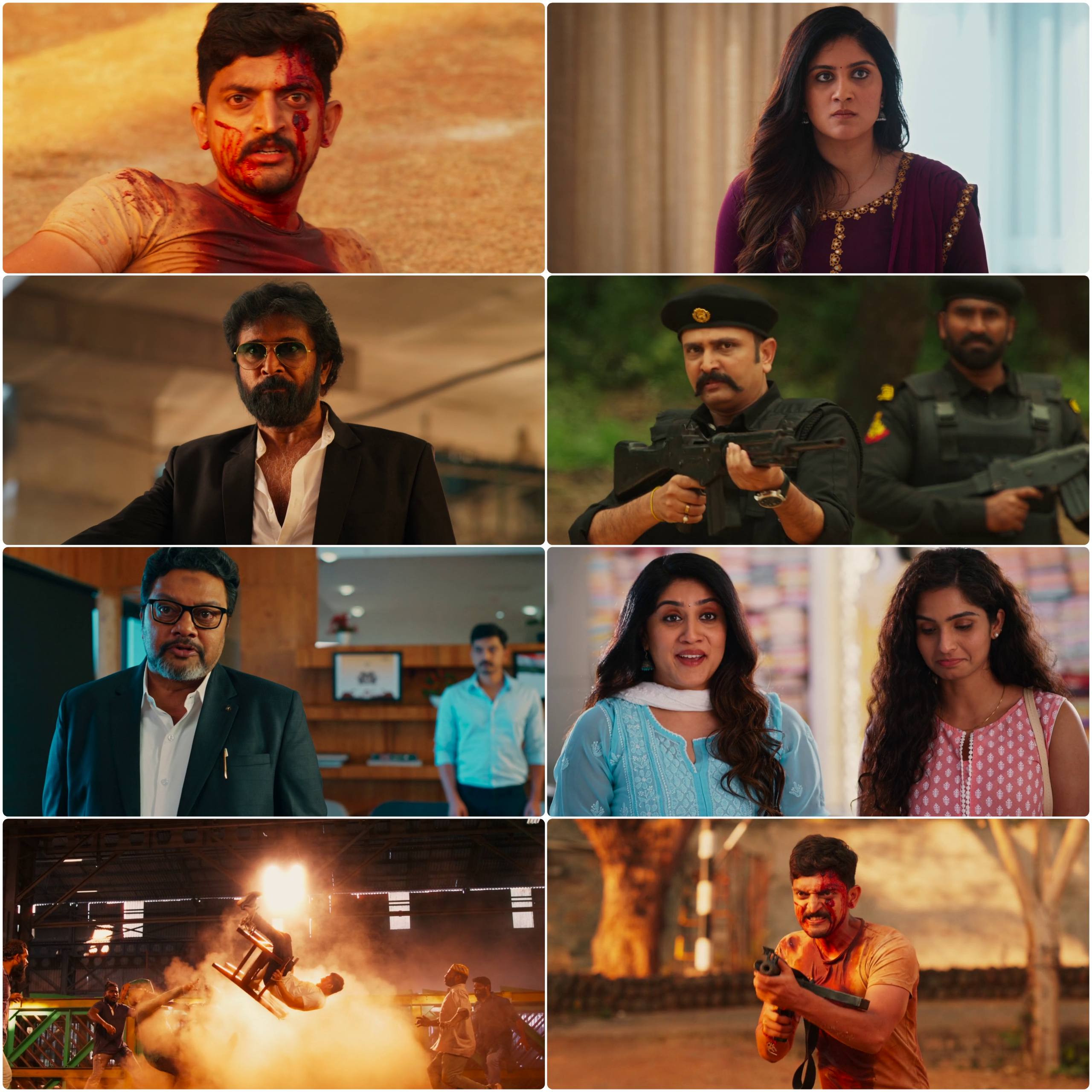 RAM (Rapid Action Mission) (2024) (Hindi + Telugu) Dual Audio UnCut South Movie HD ESub Screenshot