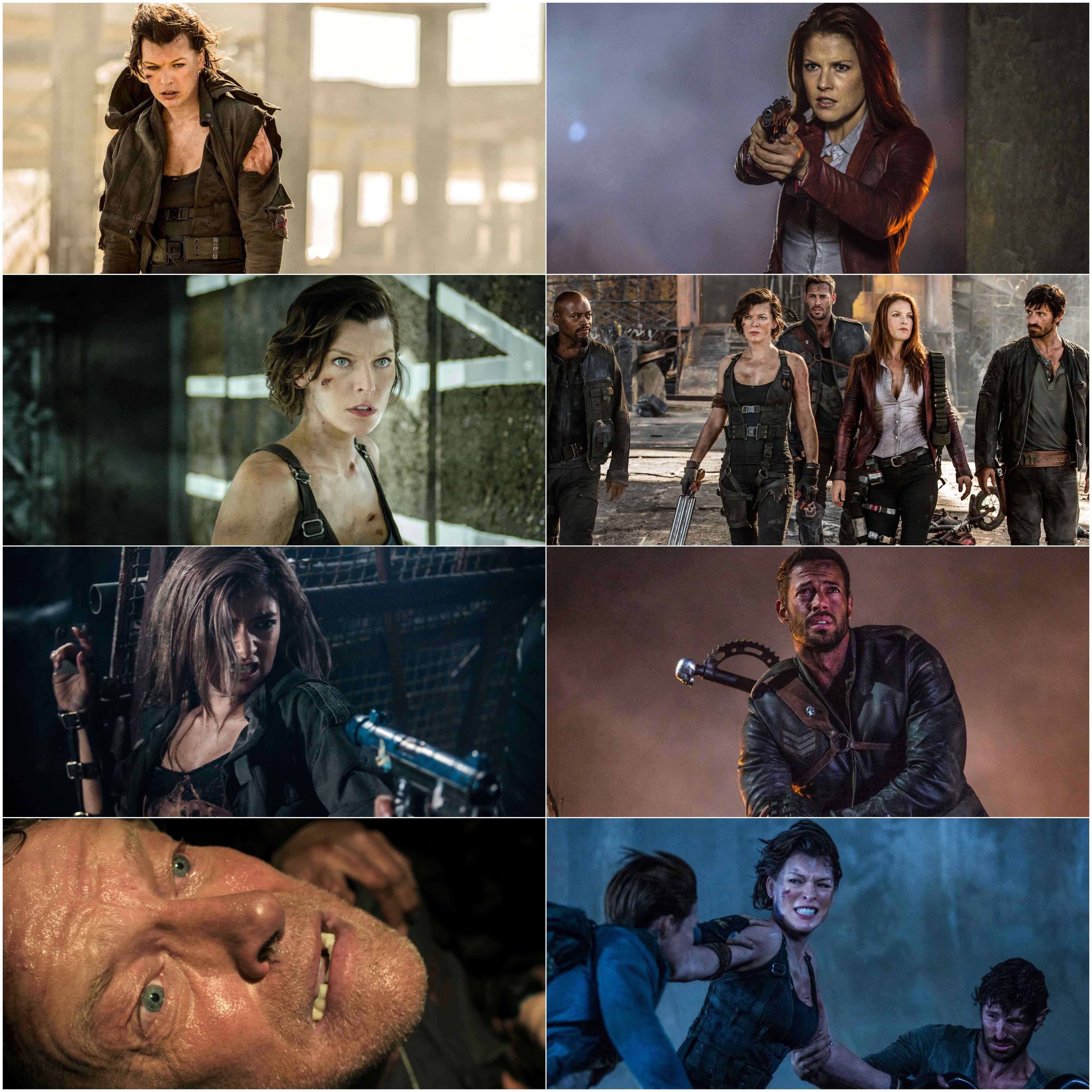 Resident Evil - The Final Chapter (2016) (Hindi + English) Dual Audio Hollywood Movie BluRay HD ESub Screenshot